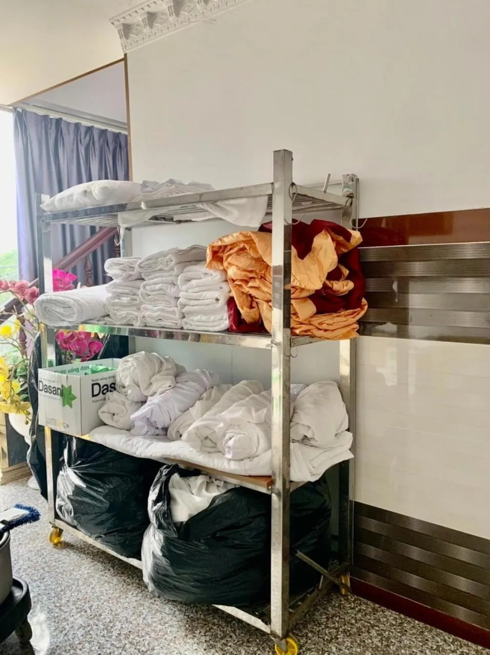 Lobby or reception in Nhan Duc Hotel