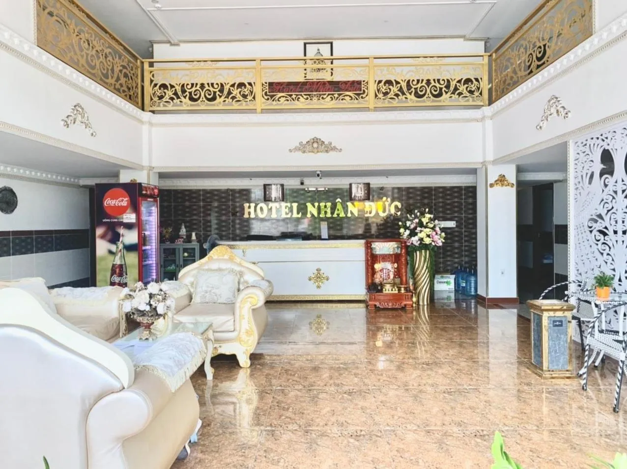 Lobby or reception in Nhan Duc Hotel