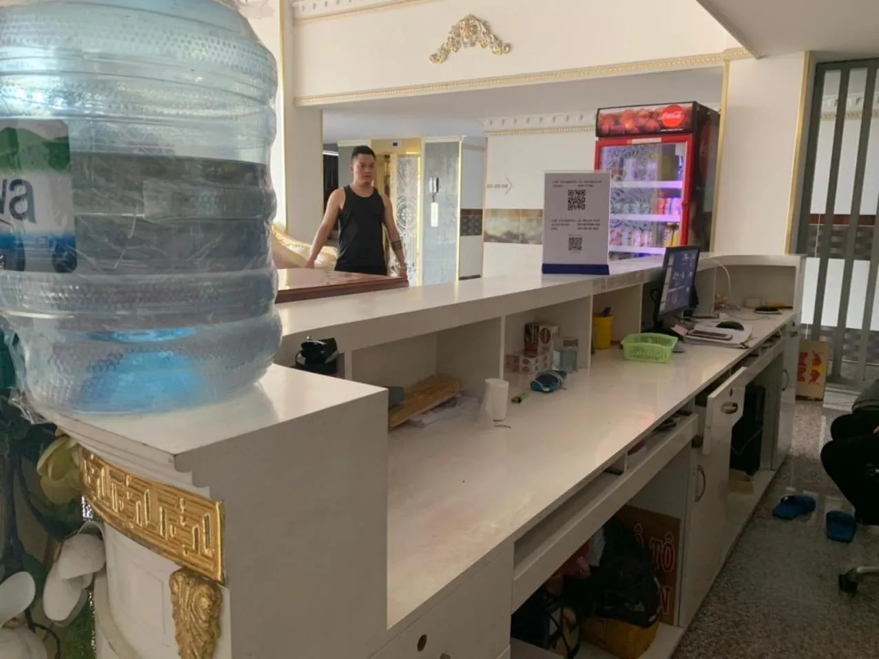 Lobby or reception in Nhan Duc Hotel