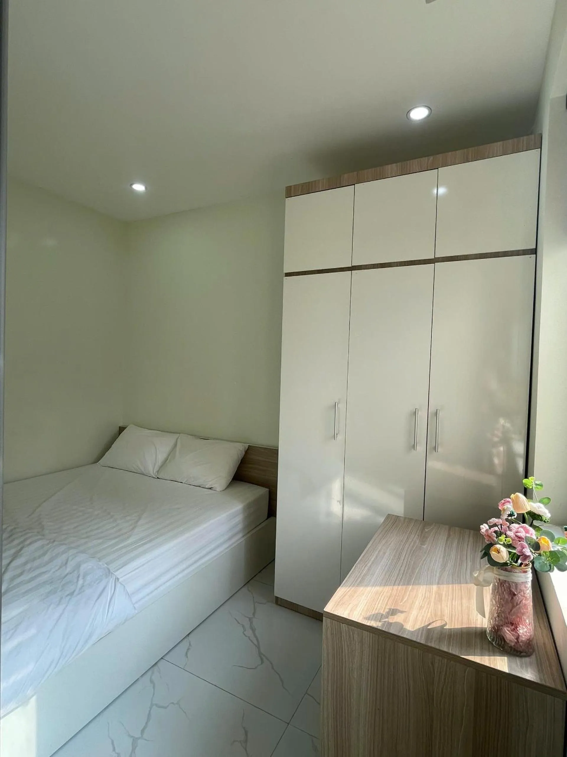 Bed in Era Apartment Xuân Thuỷ