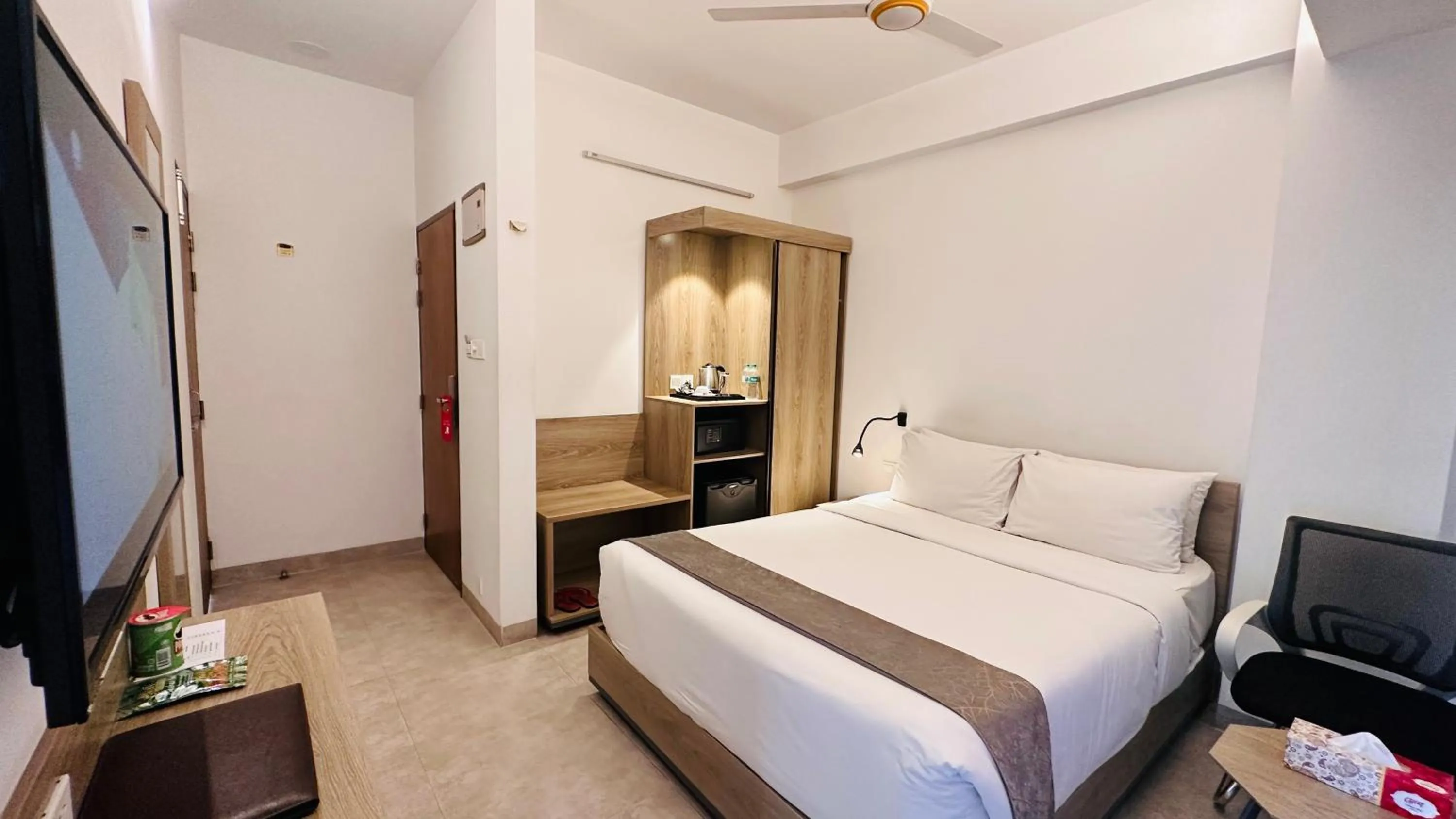 Bed in Priyo Nibash Stylish Residential Hotel