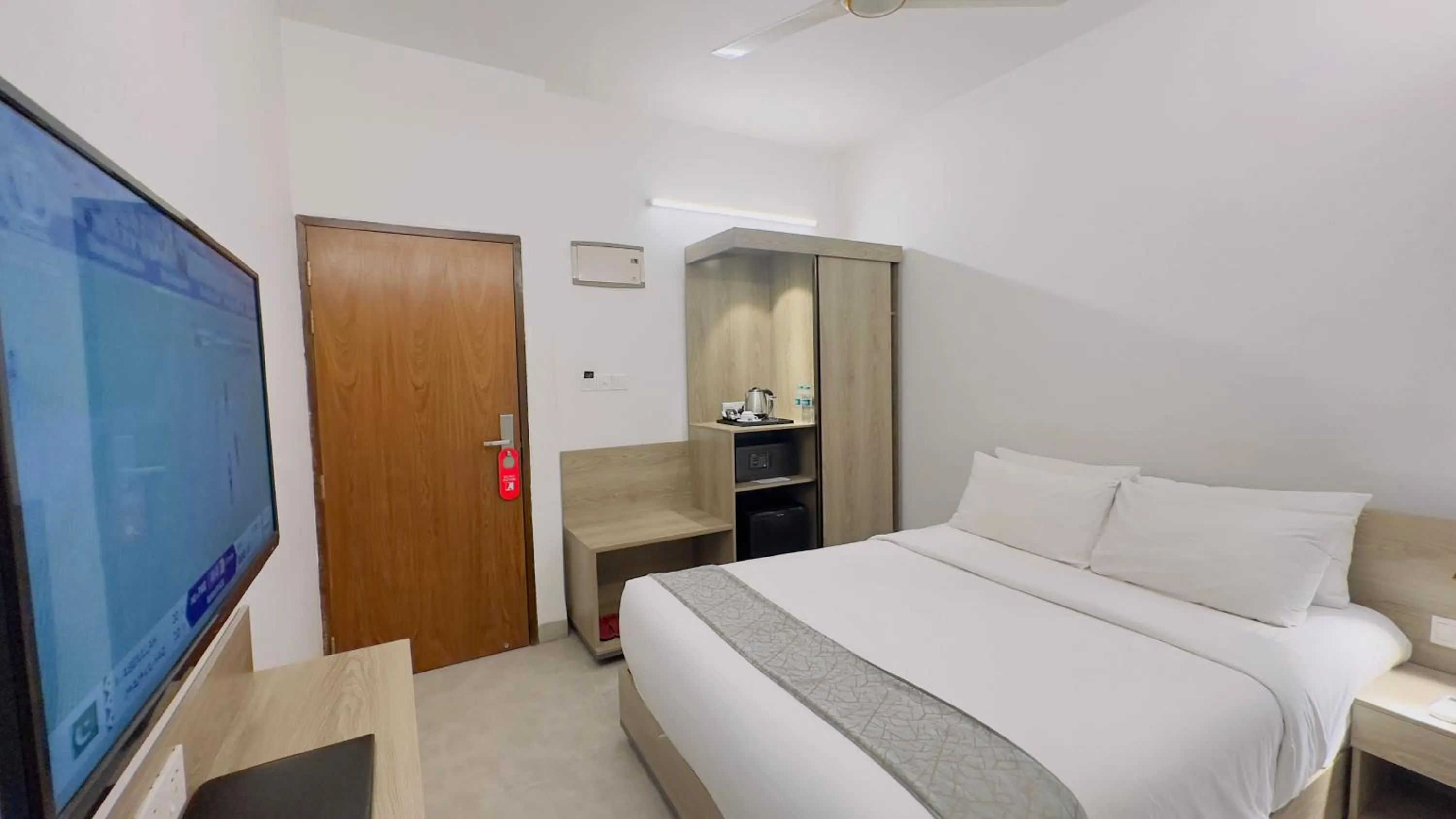 Bed in Priyo Nibash Stylish Residential Hotel
