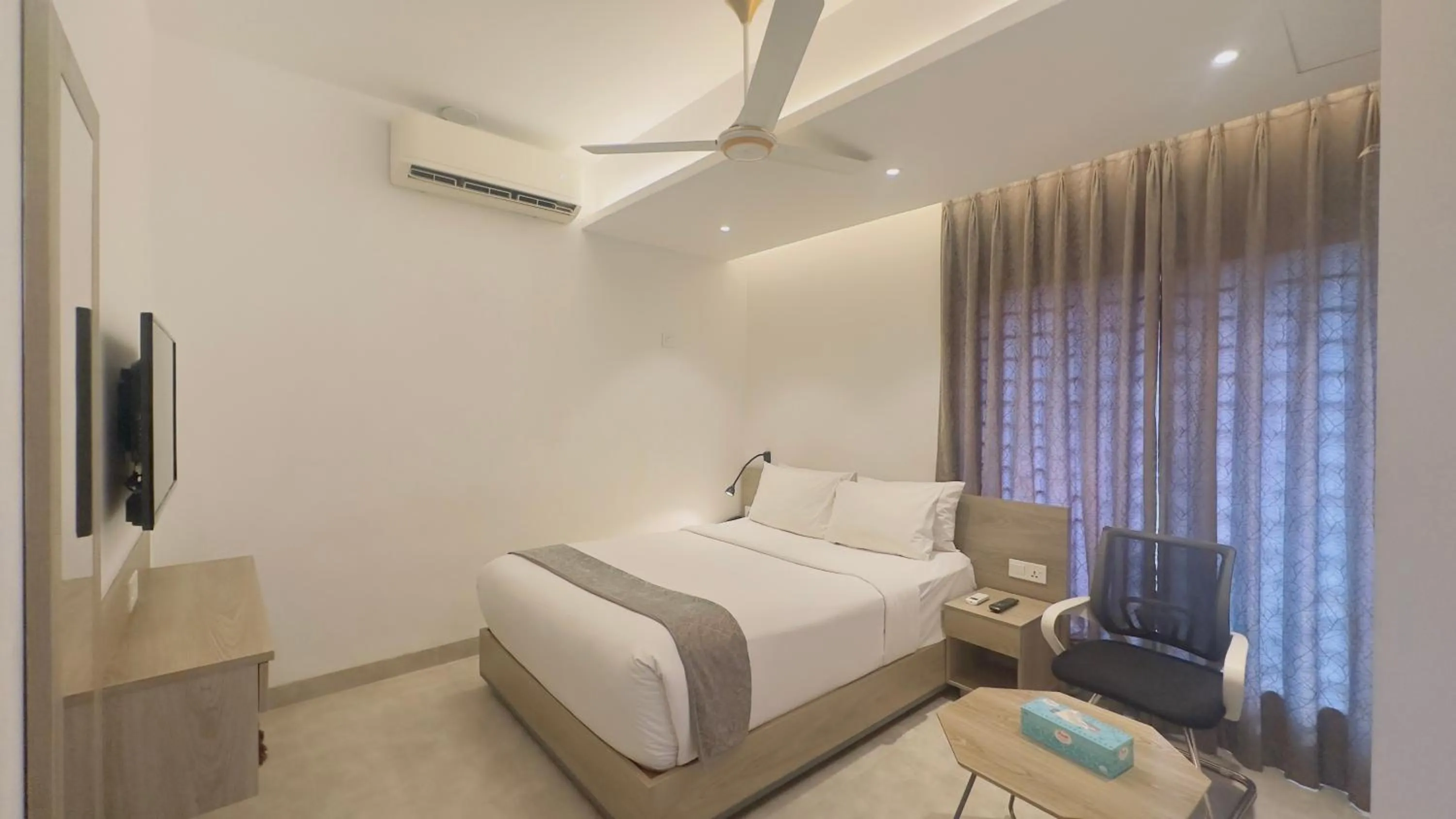 Photo of the whole room, Bed in Priyo Nibash Stylish Residential Hotel