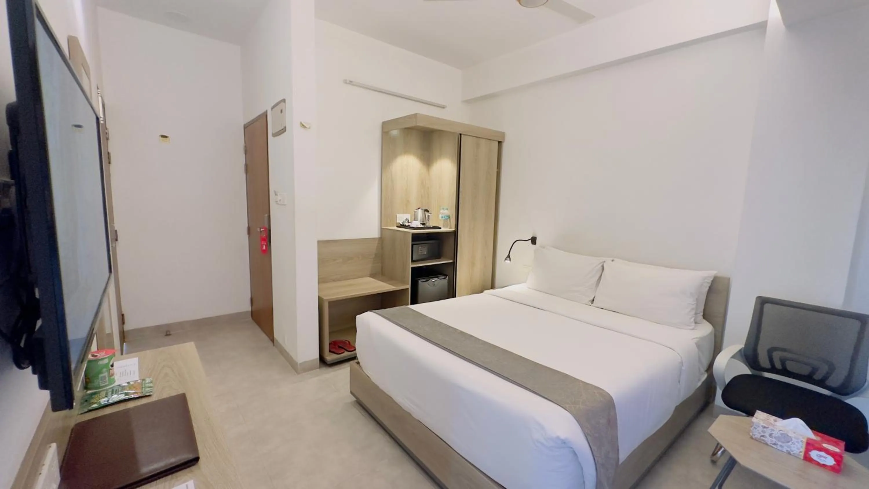 Bed in Priyo Nibash Stylish Residential Hotel