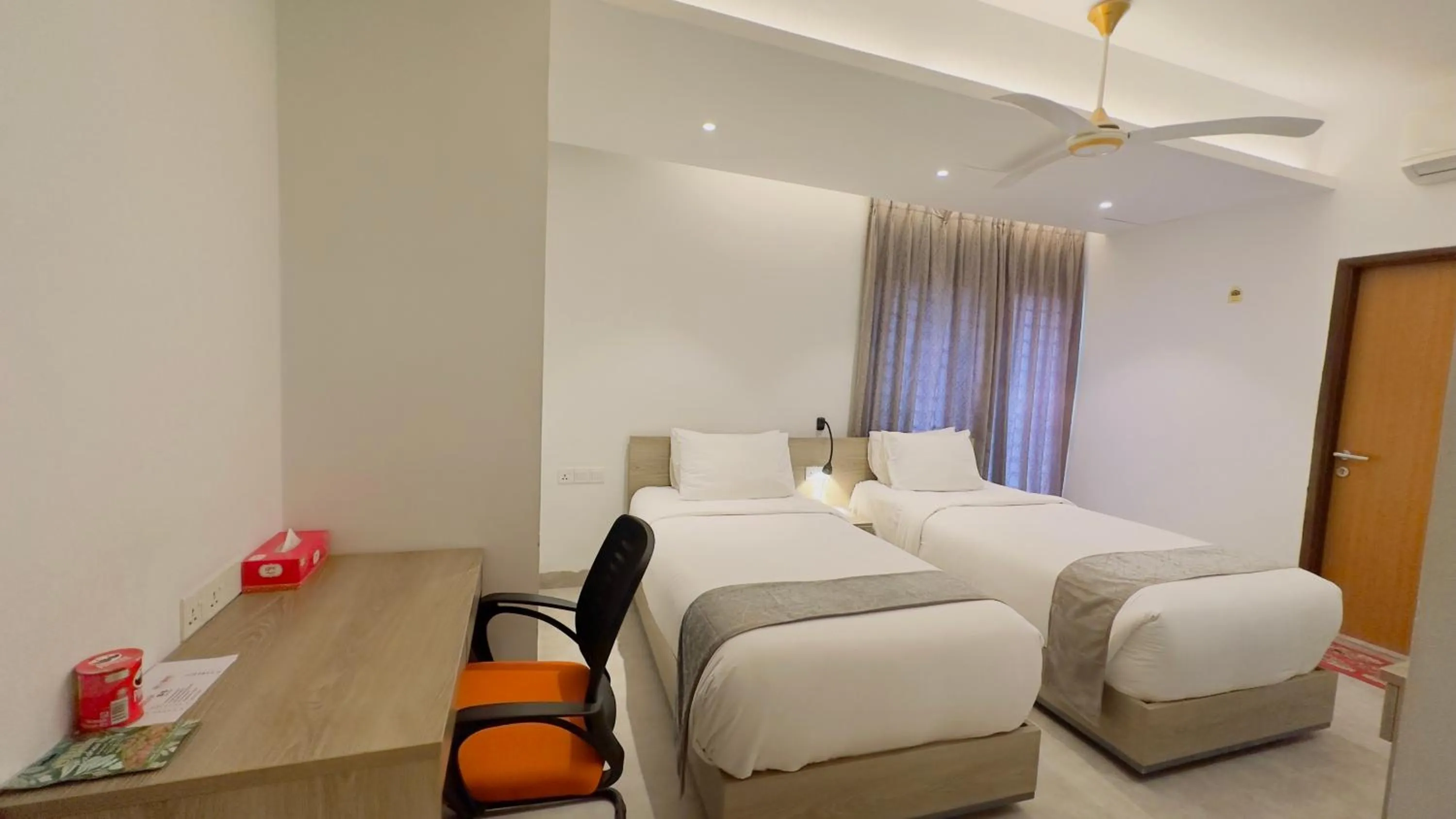 Photo of the whole room, Bed in Priyo Nibash Stylish Residential Hotel