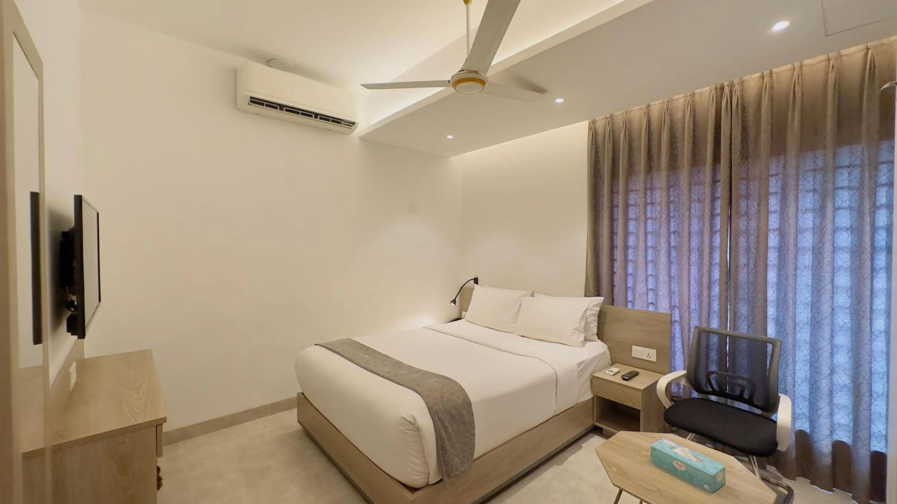 Photo of the whole room, Bed in Priyo Nibash Stylish Residential Hotel