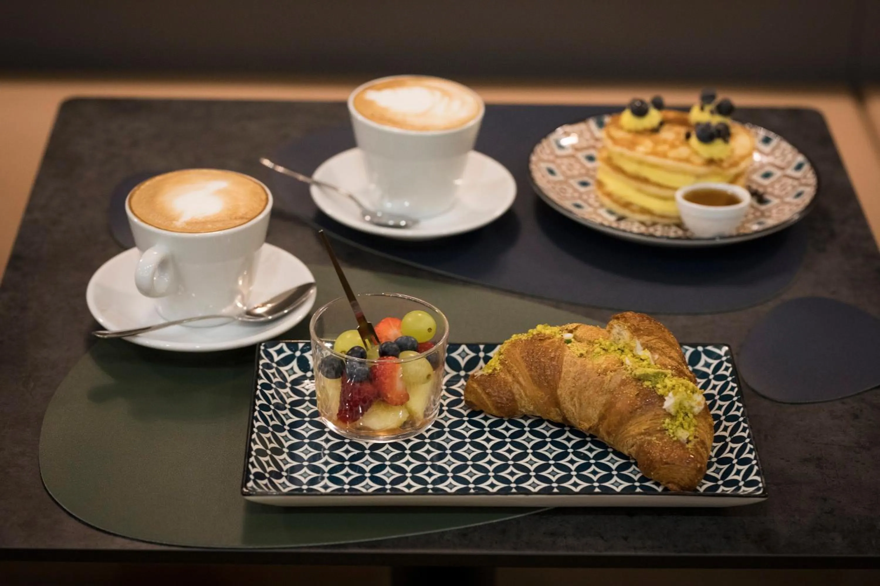 Food in Moody smart & comfy Hotel