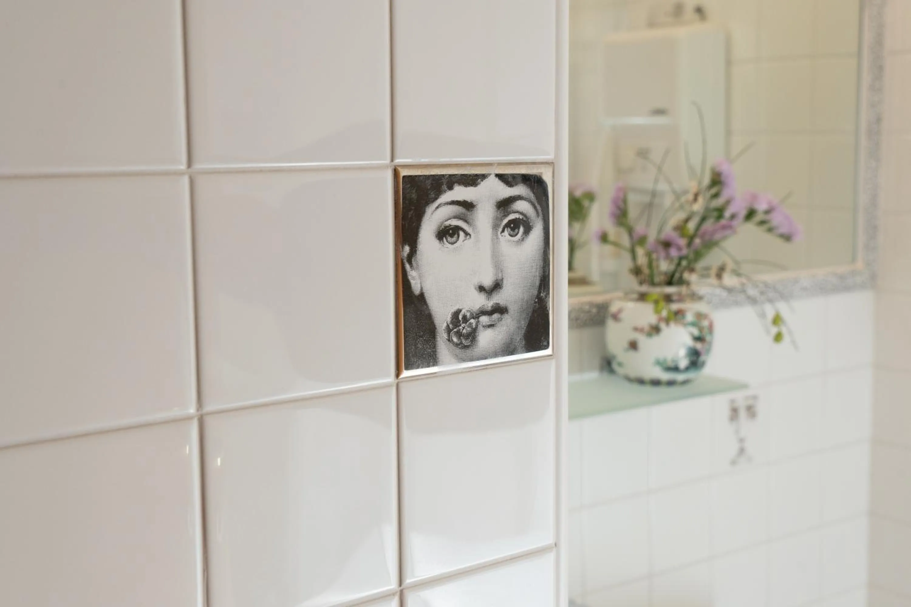 Bathroom in S. Martin Hotel