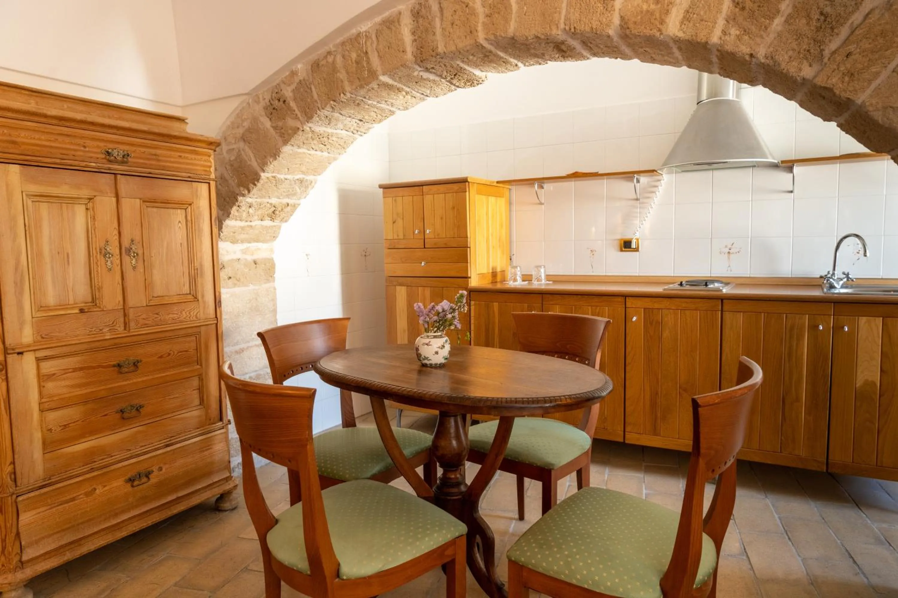 Kitchen or kitchenette in S. Martin Hotel