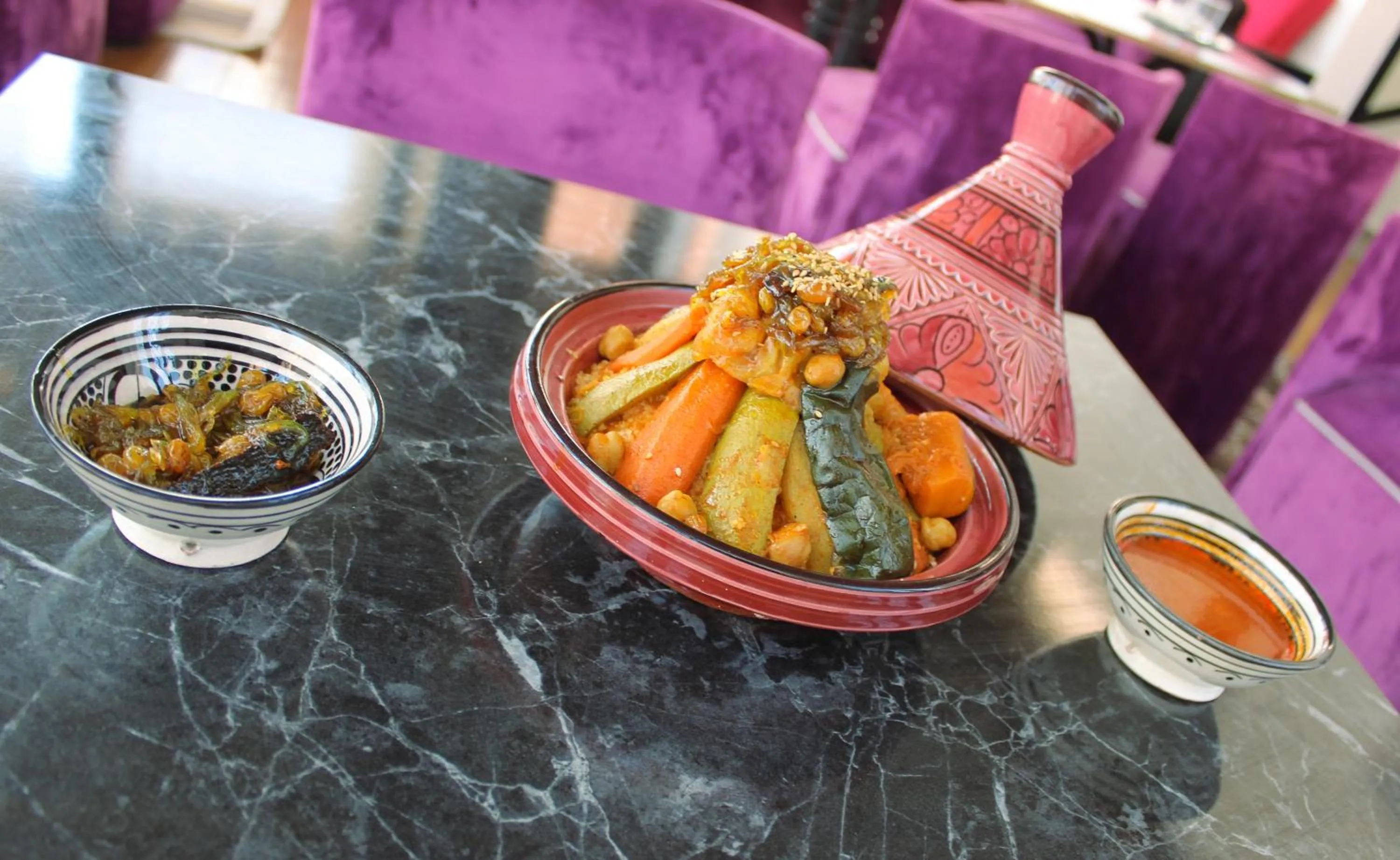 Lunch in Majorel Perle Hôtel Riad Restaurant Picine & Spa