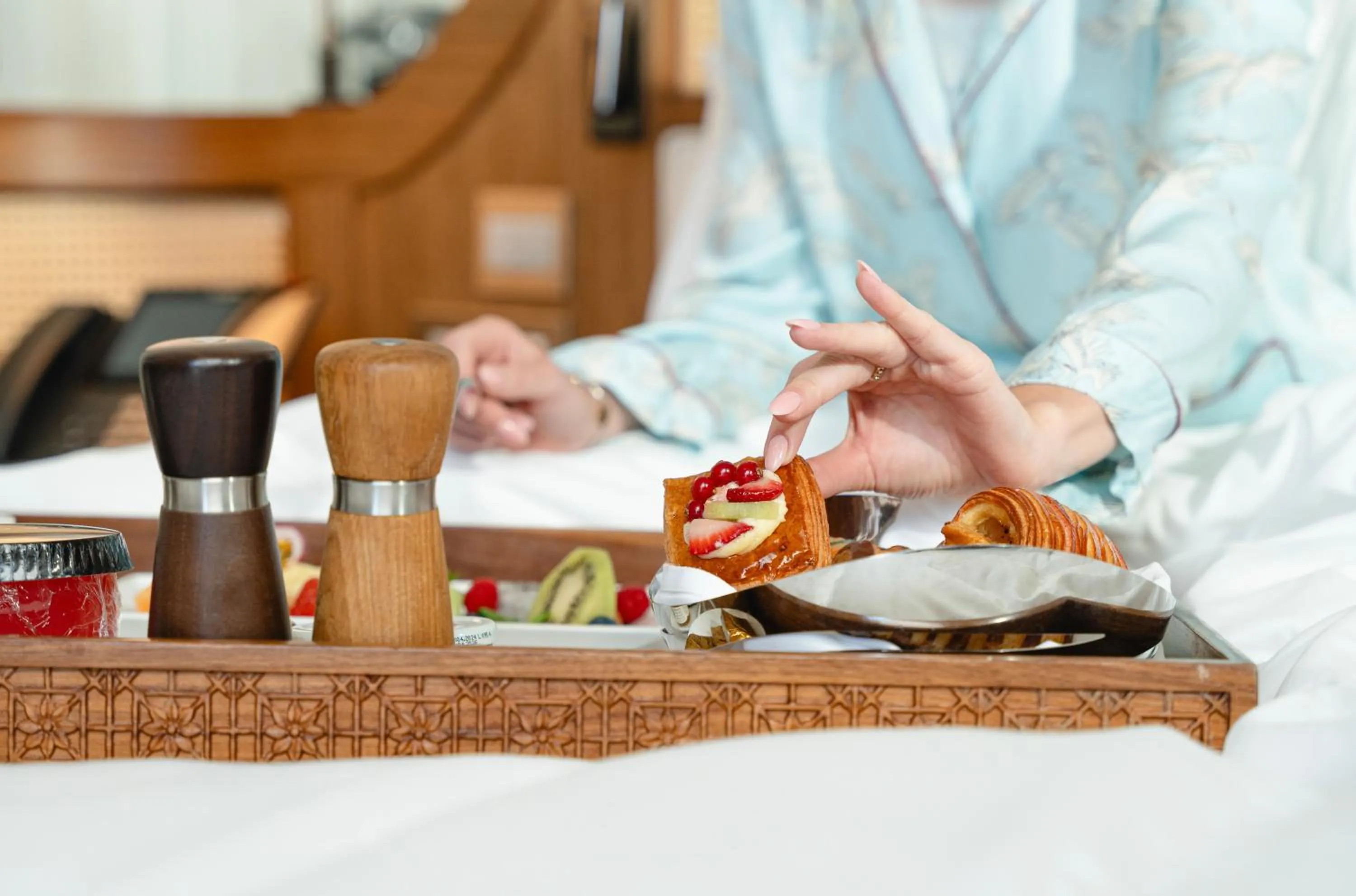 Breakfast in The Chedi Katara Hotel & Resort