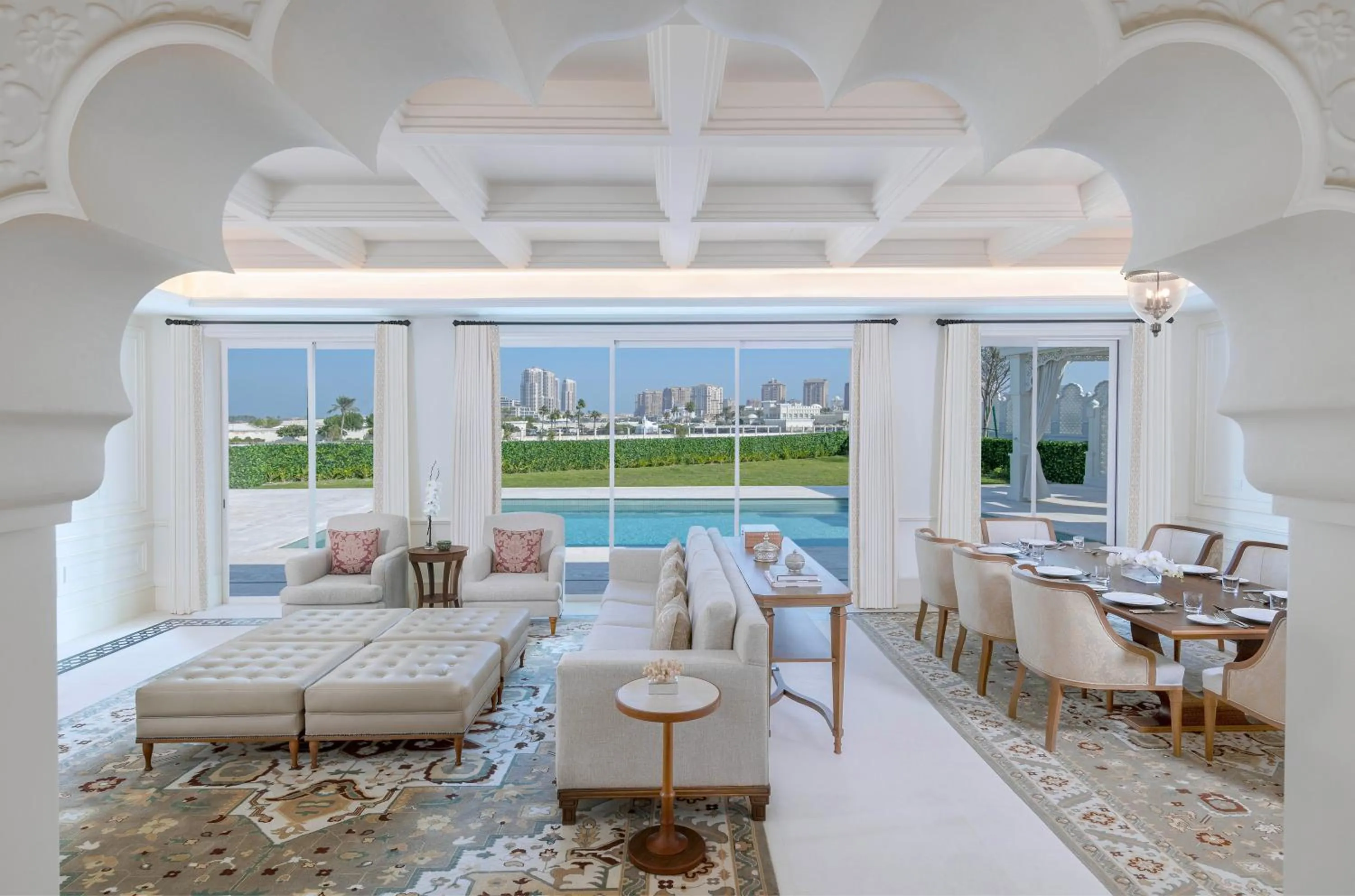 Living room in The Chedi Katara Hotel & Resort