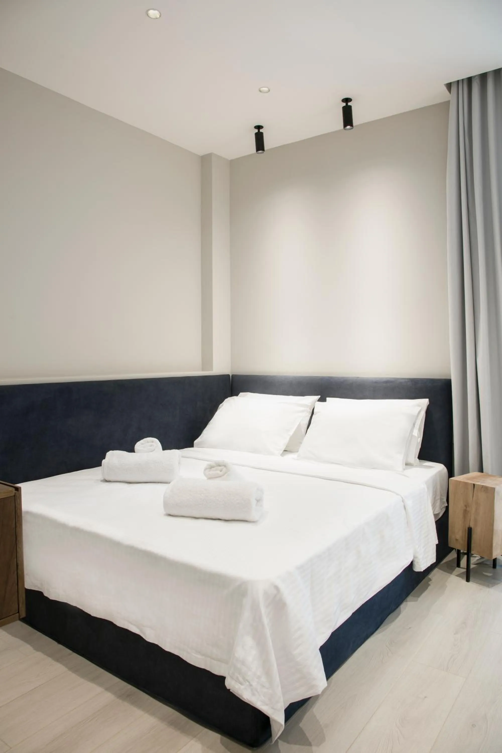 Bed in Ultra Chic Modern 4 Bedrooms Apartment in Athens