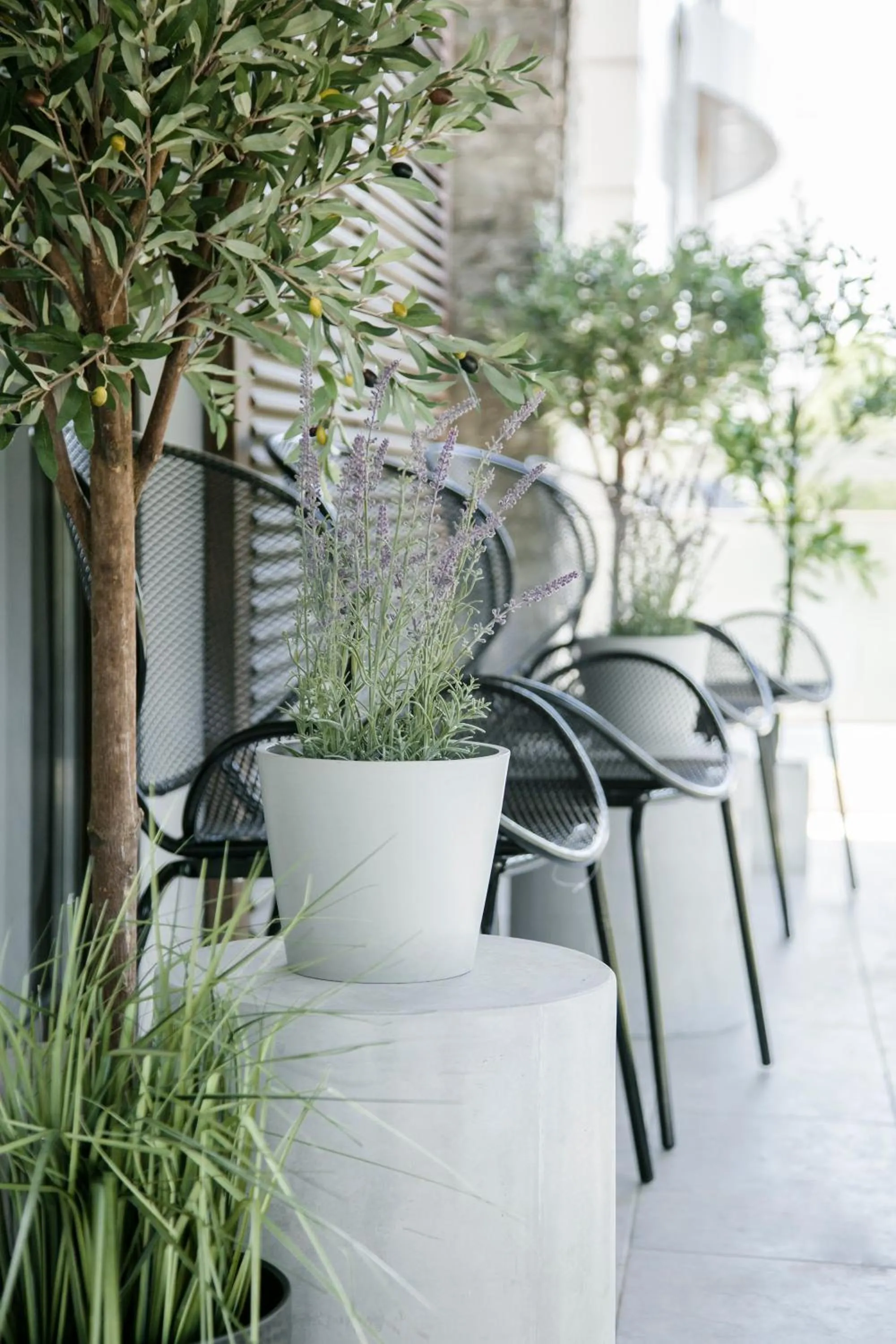 Balcony/Terrace in Ultra Chic Modern 4 Bedrooms Apartment in Athens