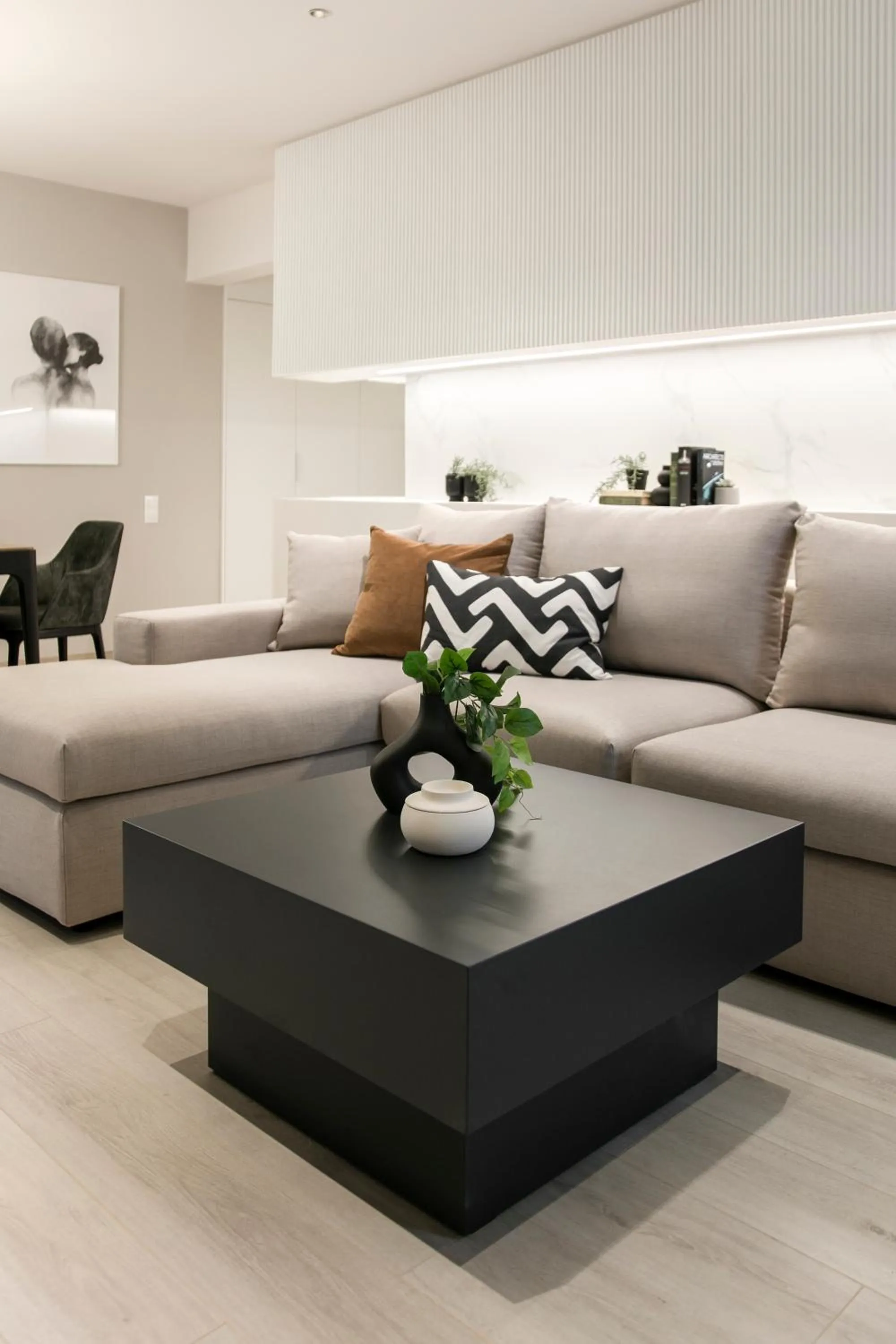 Seating area in Ultra Chic Modern 4 Bedrooms Apartment in Athens