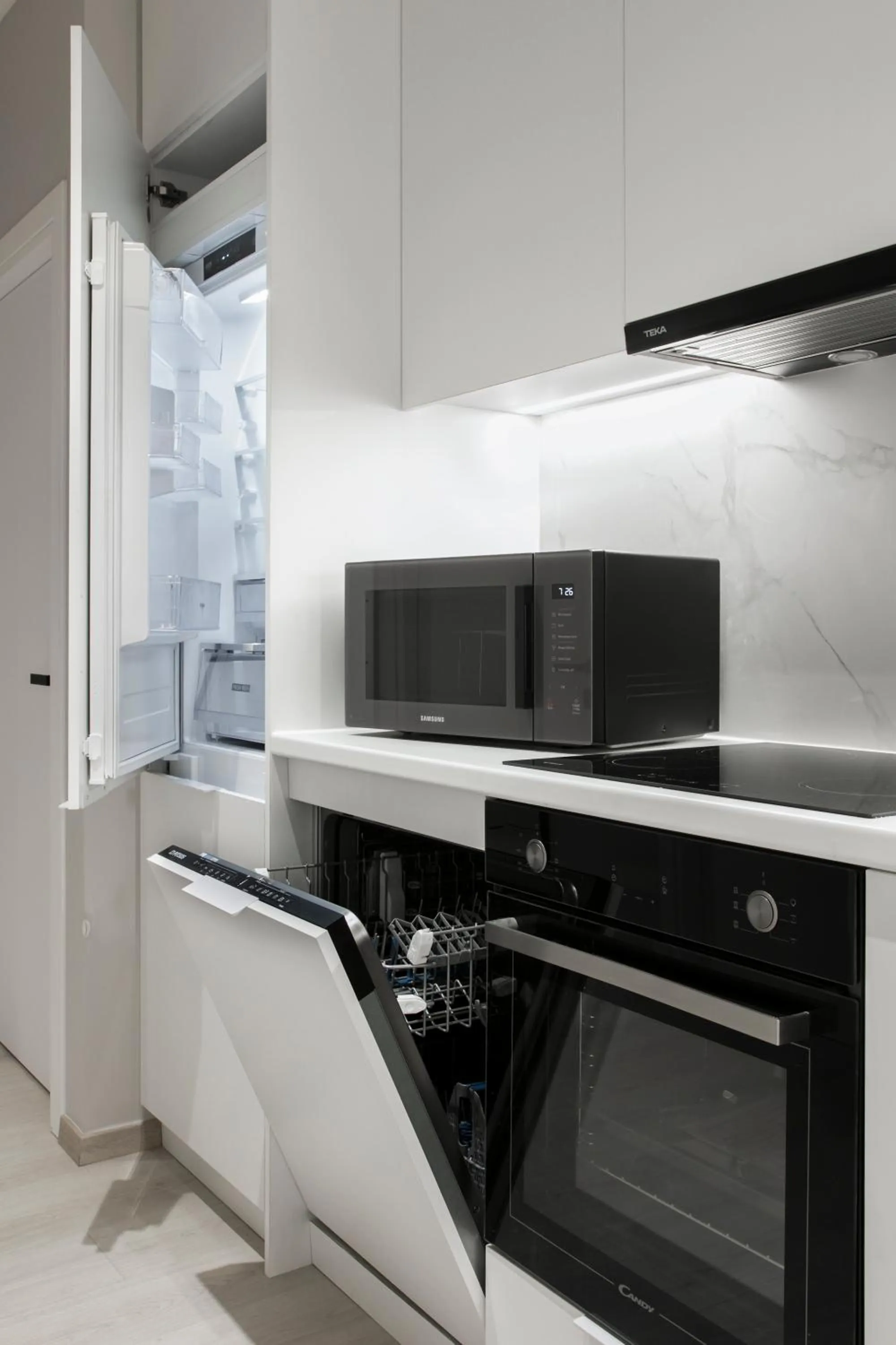 dishwasher in Ultra Chic Modern 4 Bedrooms Apartment in Athens