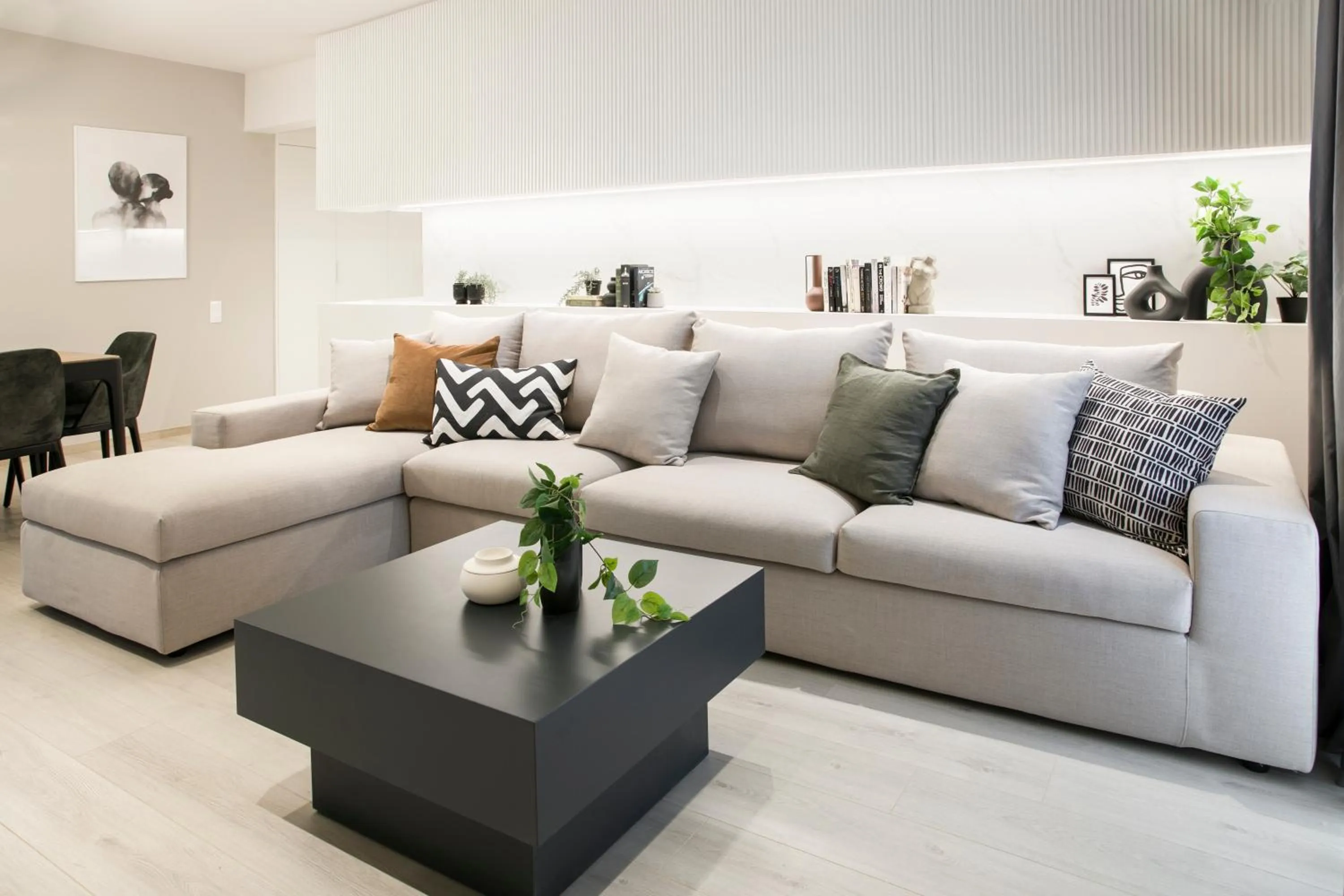 Living room in Ultra Chic Modern 4 Bedrooms Apartment in Athens
