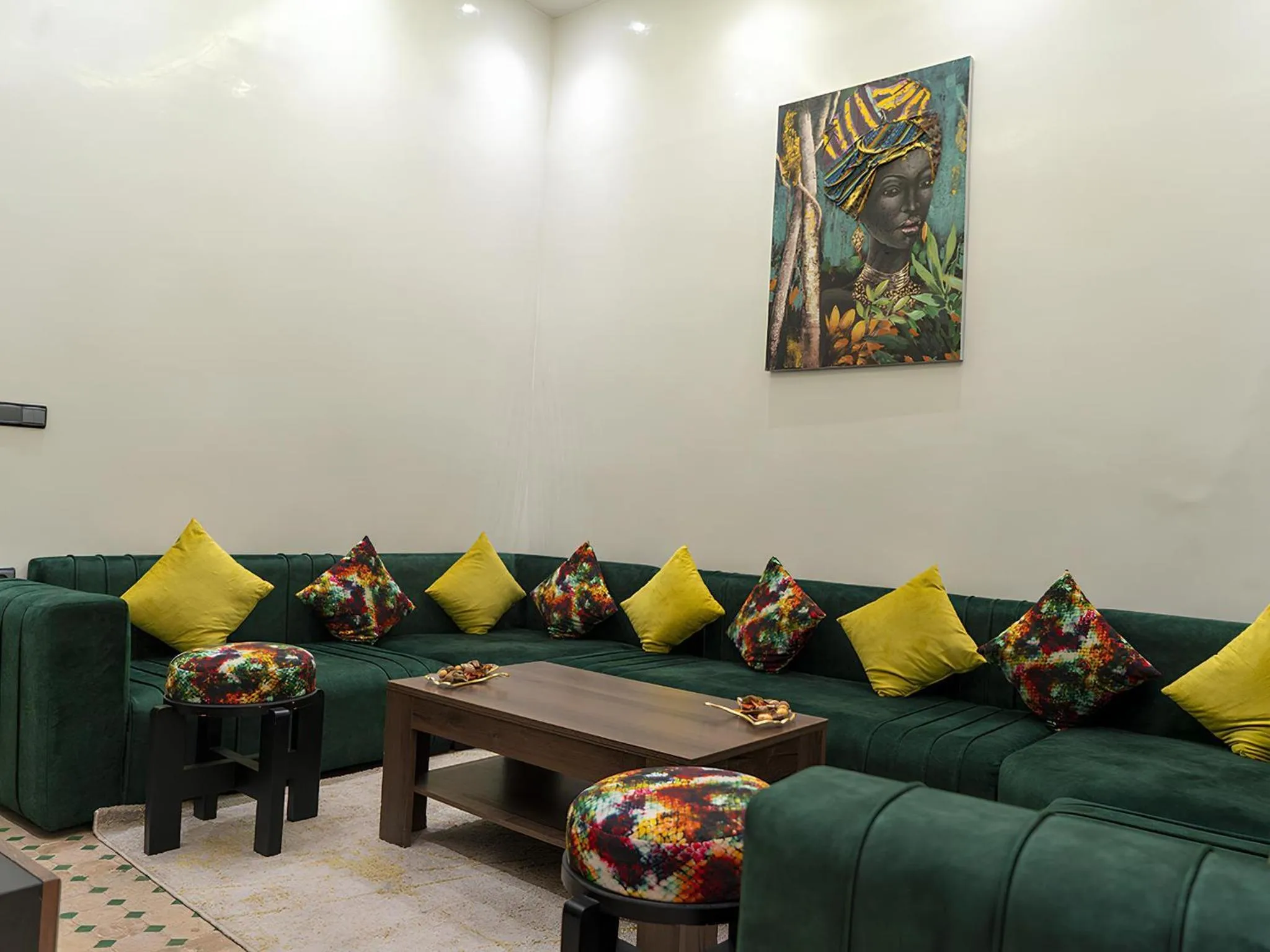 Living room in RIAD DOUIRTNA