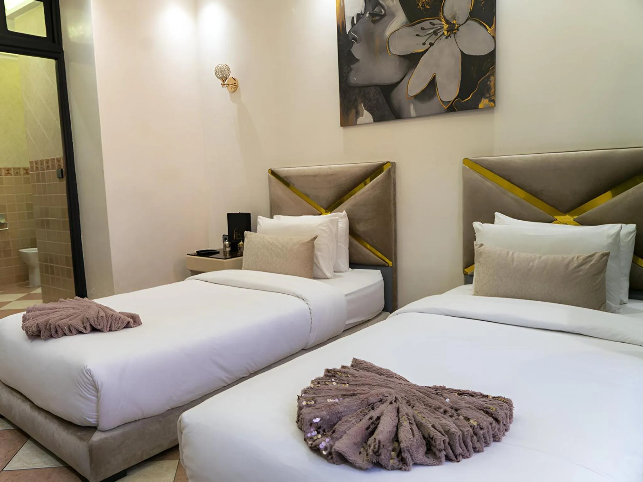 Bedroom, Bed in RIAD DOUIRTNA