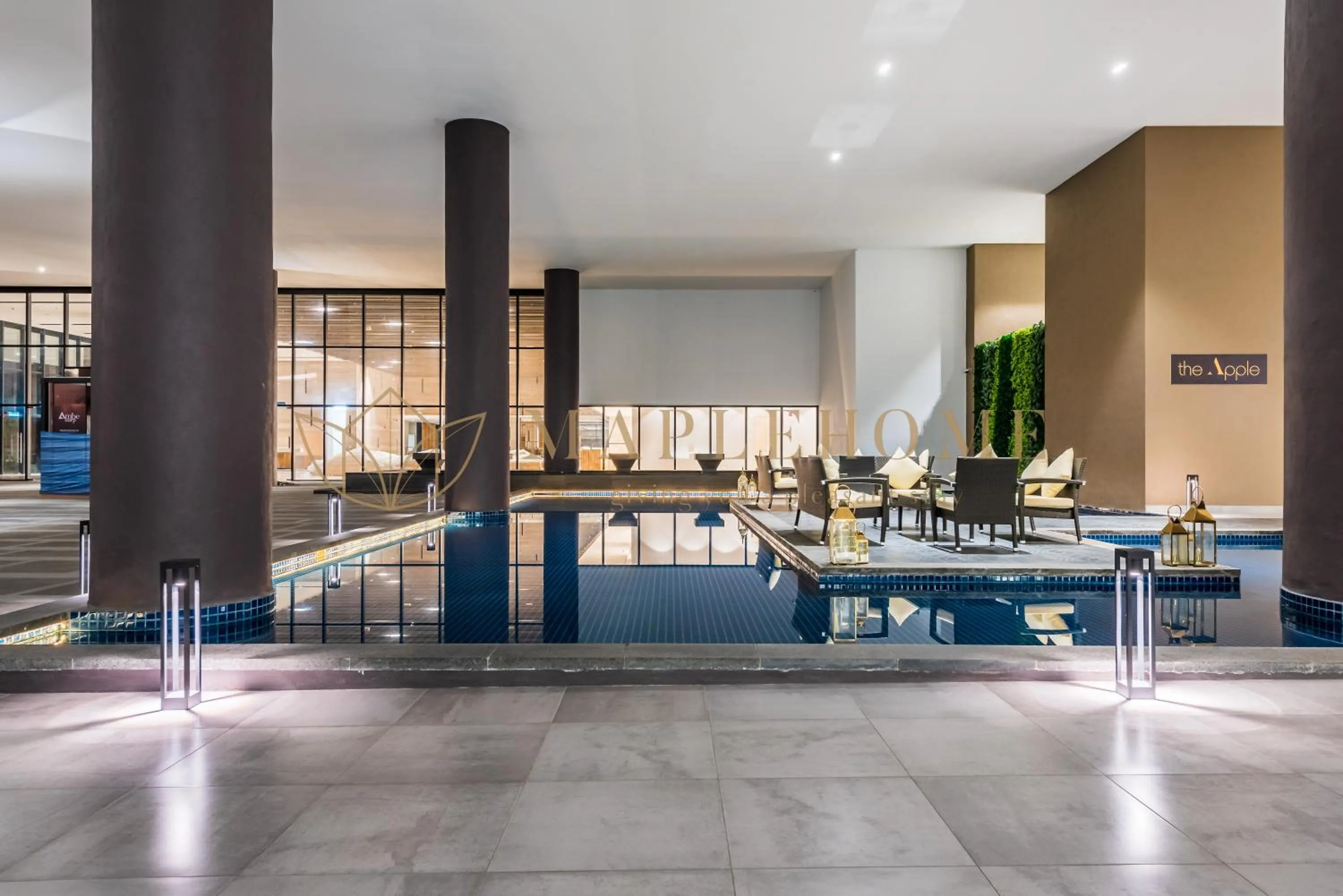 Lobby or reception in The Apple Premier Suites Melaka