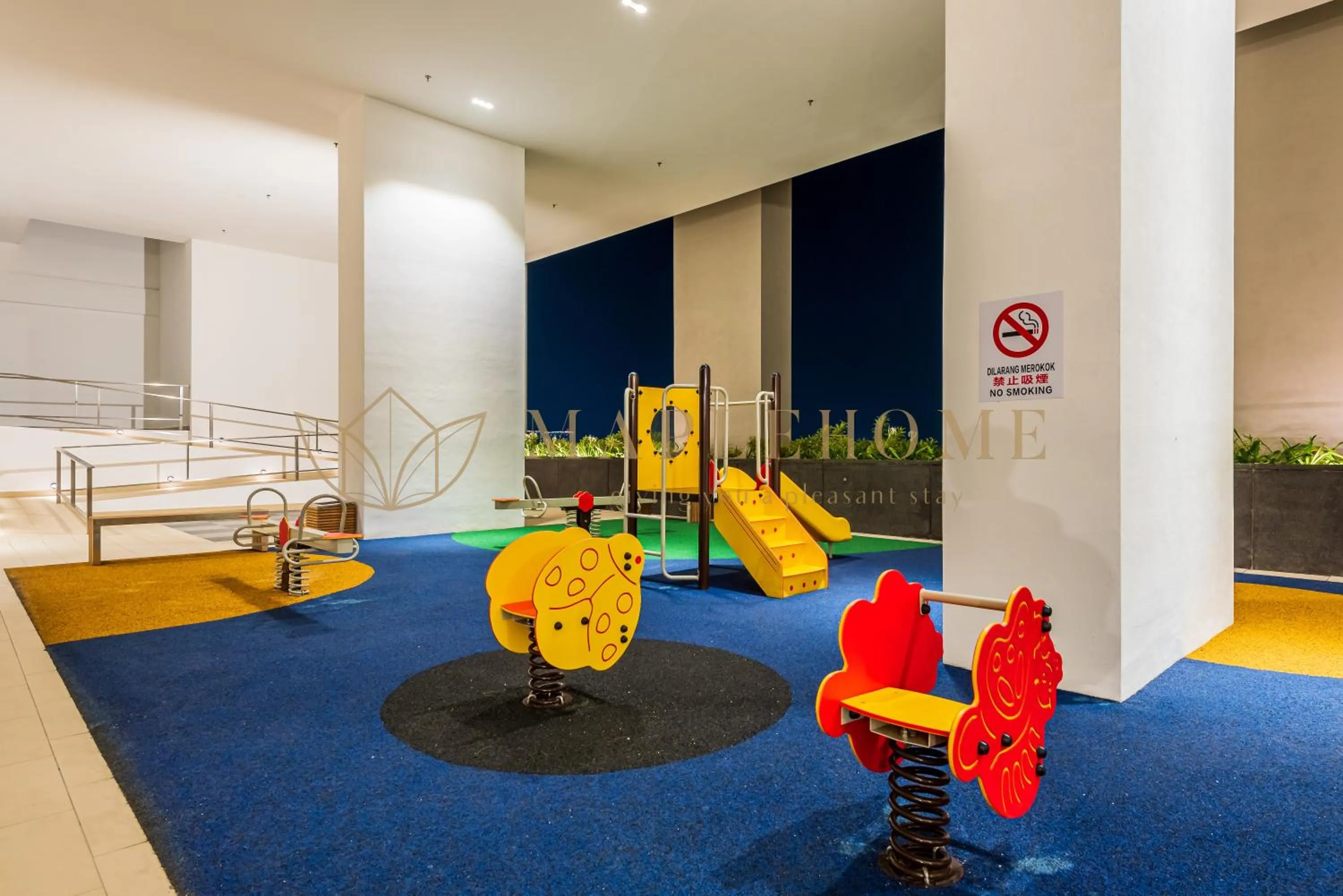 Children play ground in The Apple Premier Suites Melaka