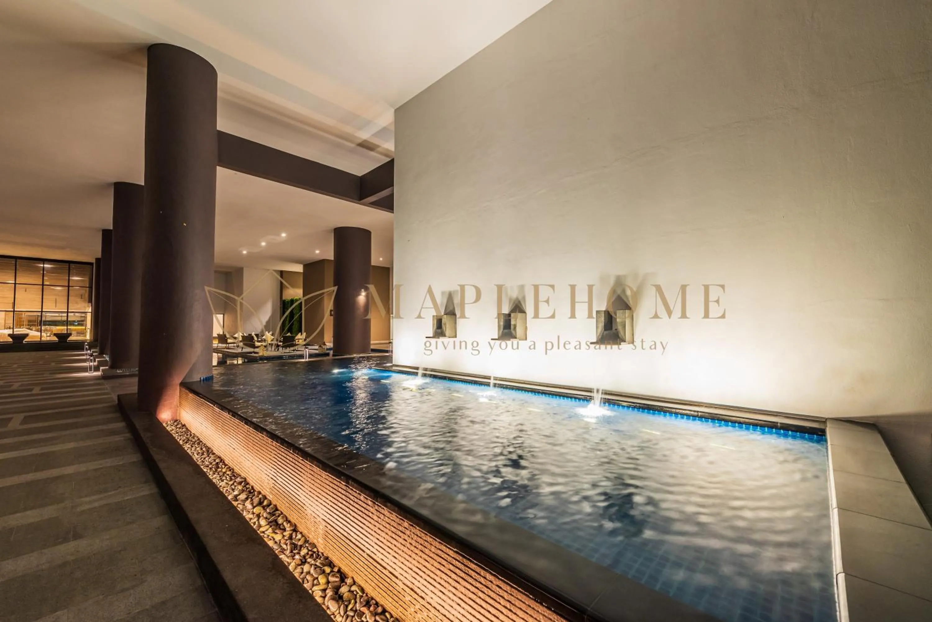 Lobby or reception in The Apple Premier Suites Melaka