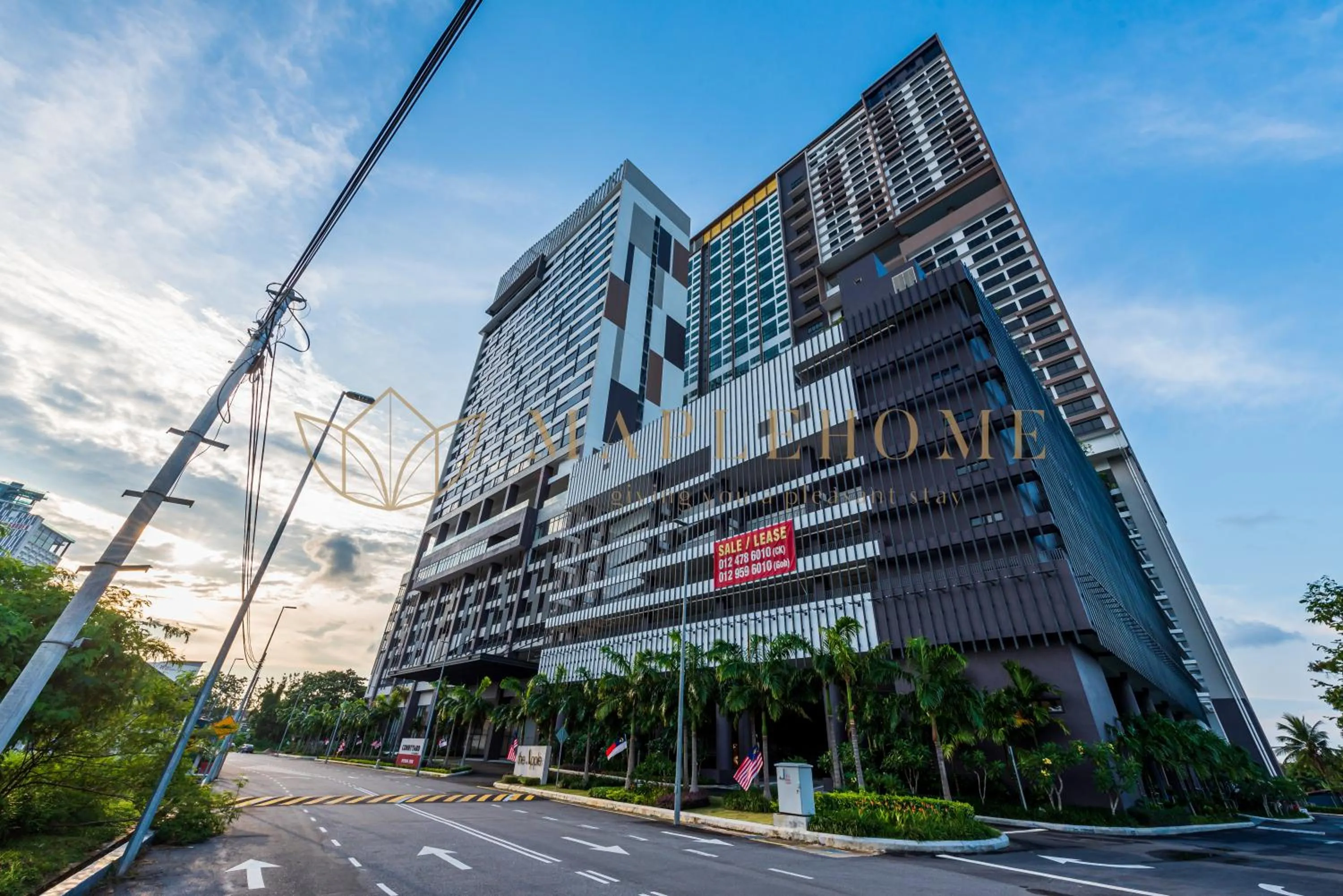 Property building in The Apple Premier Suites Melaka