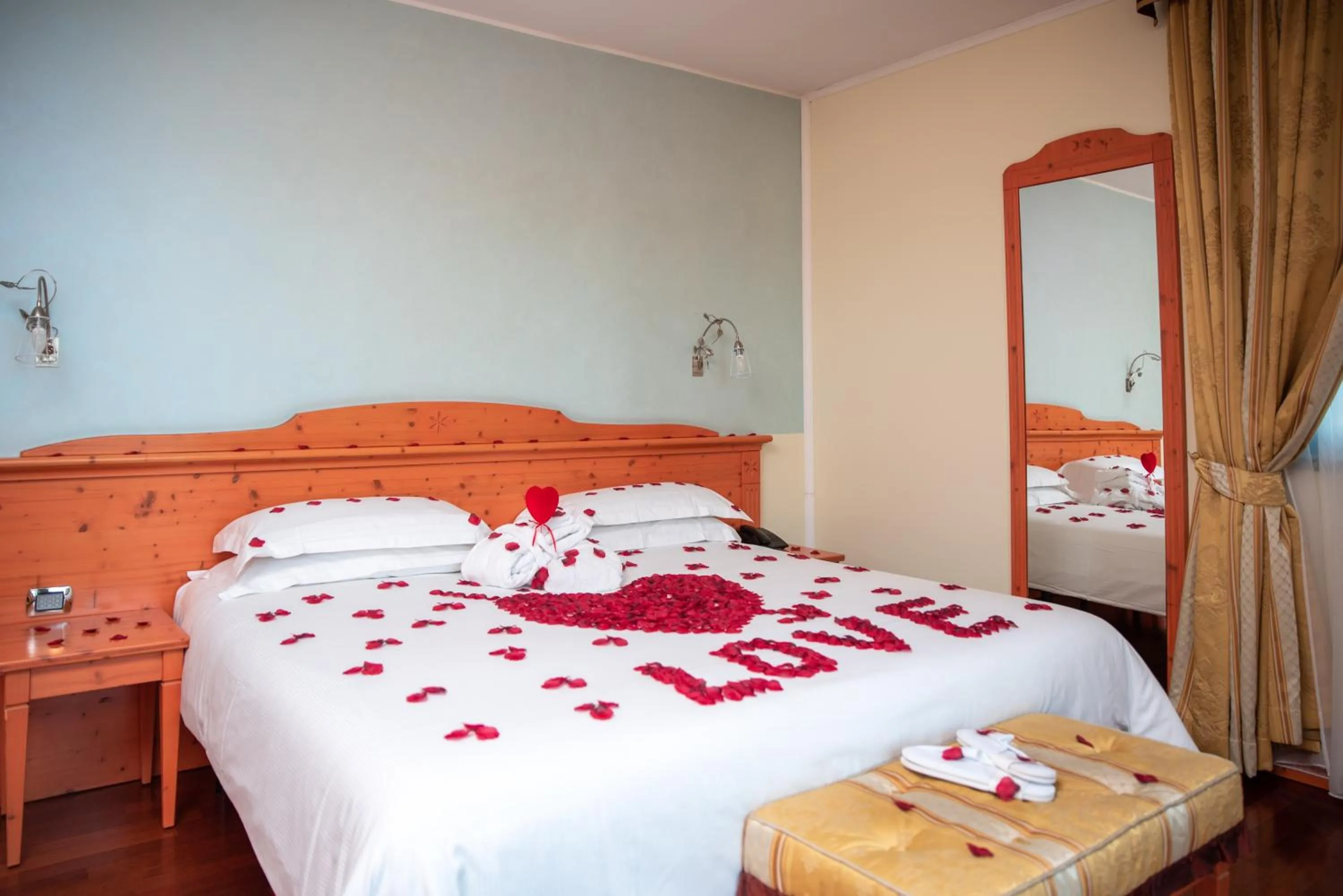 Bed in Hotel Residence Montelago