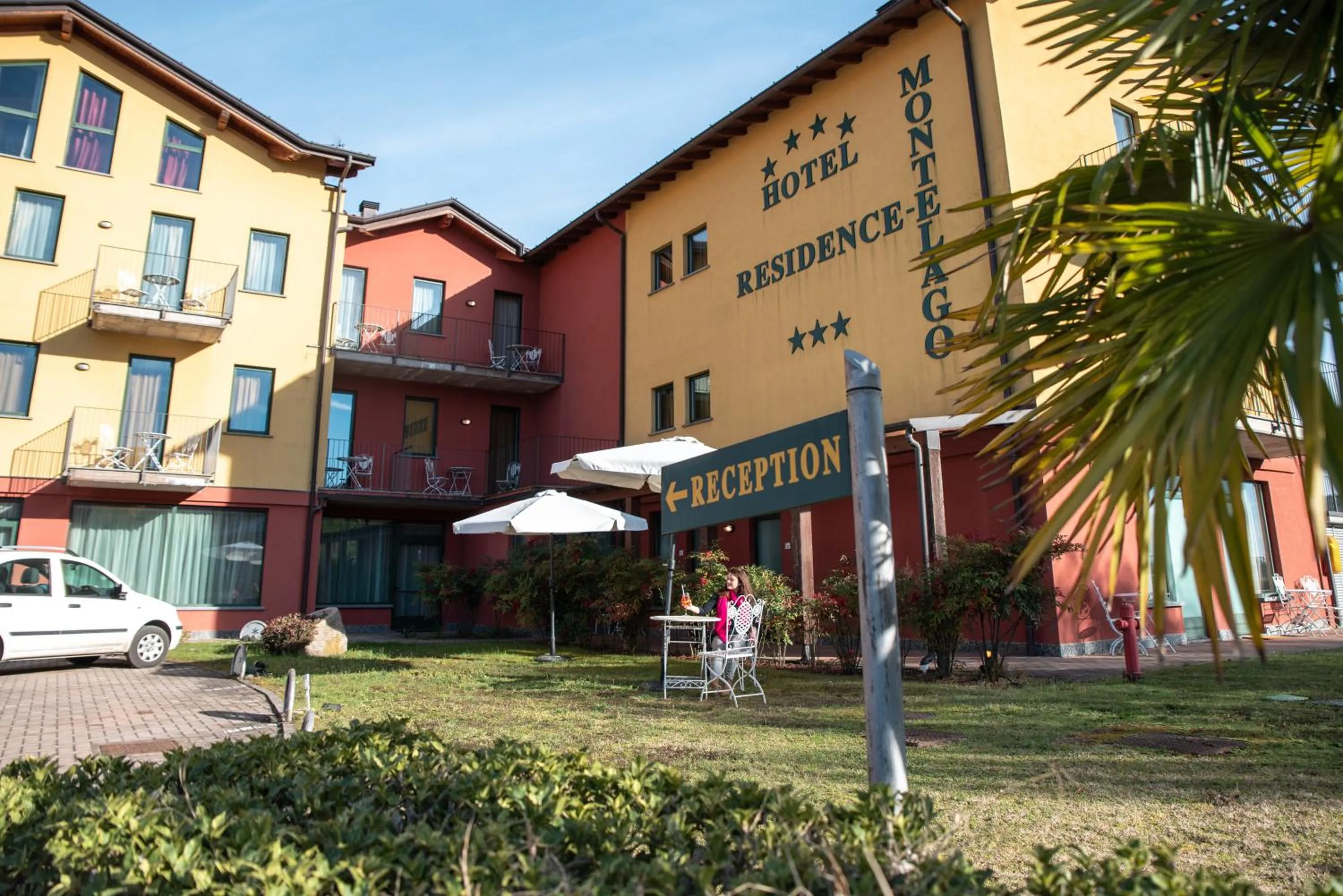 Property building in Hotel Residence Montelago