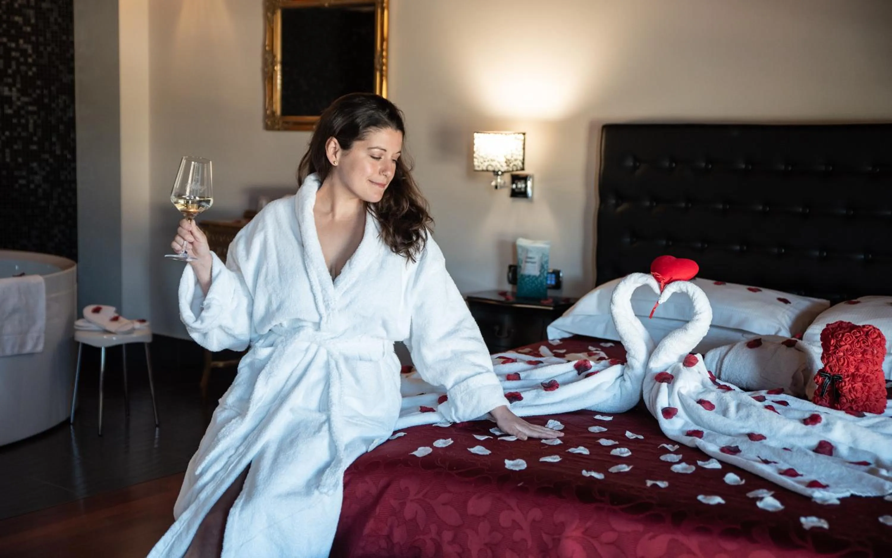 Bed in Hotel Residence Montelago