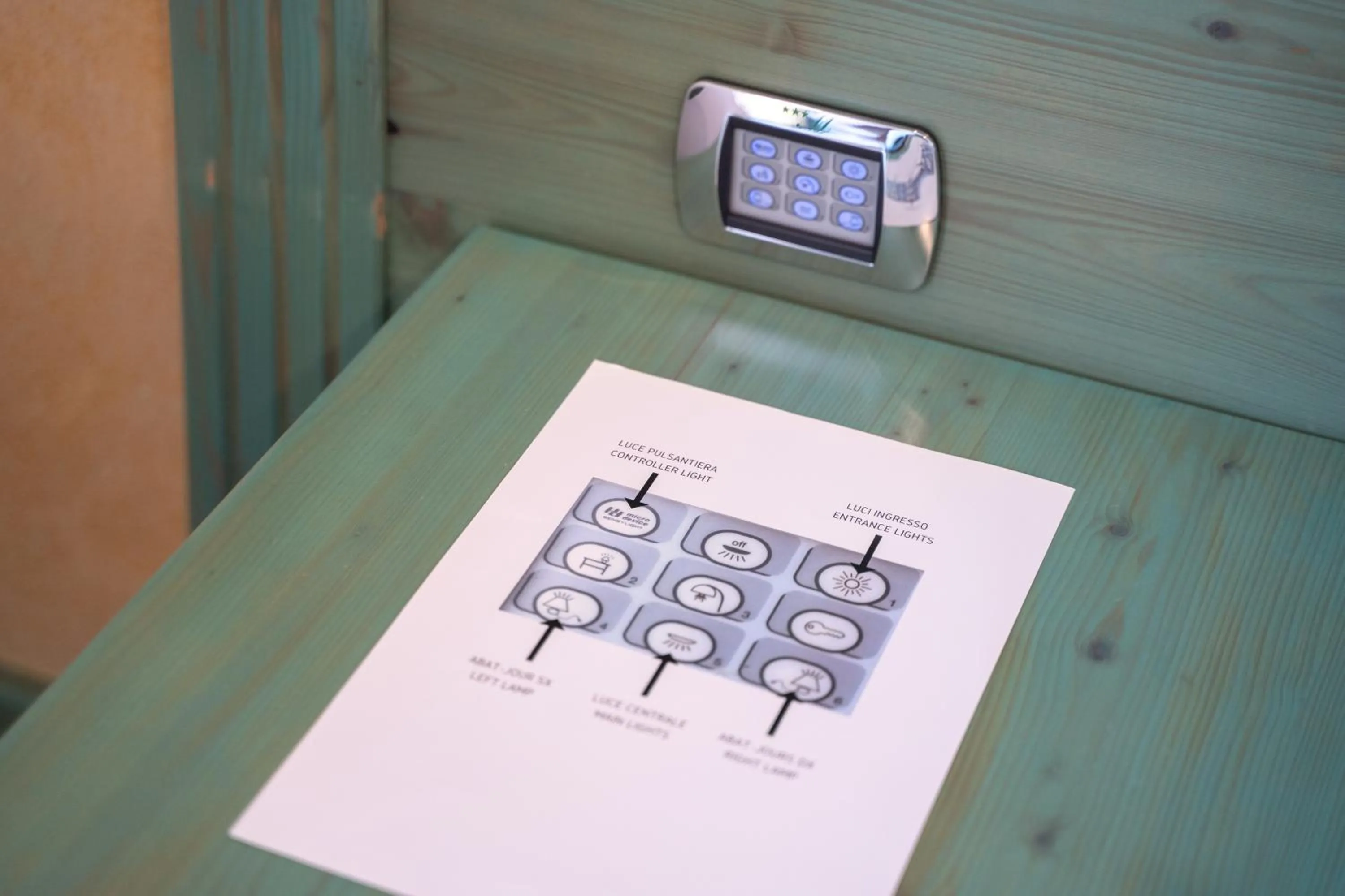 Floor plan in Hotel Residence Montelago