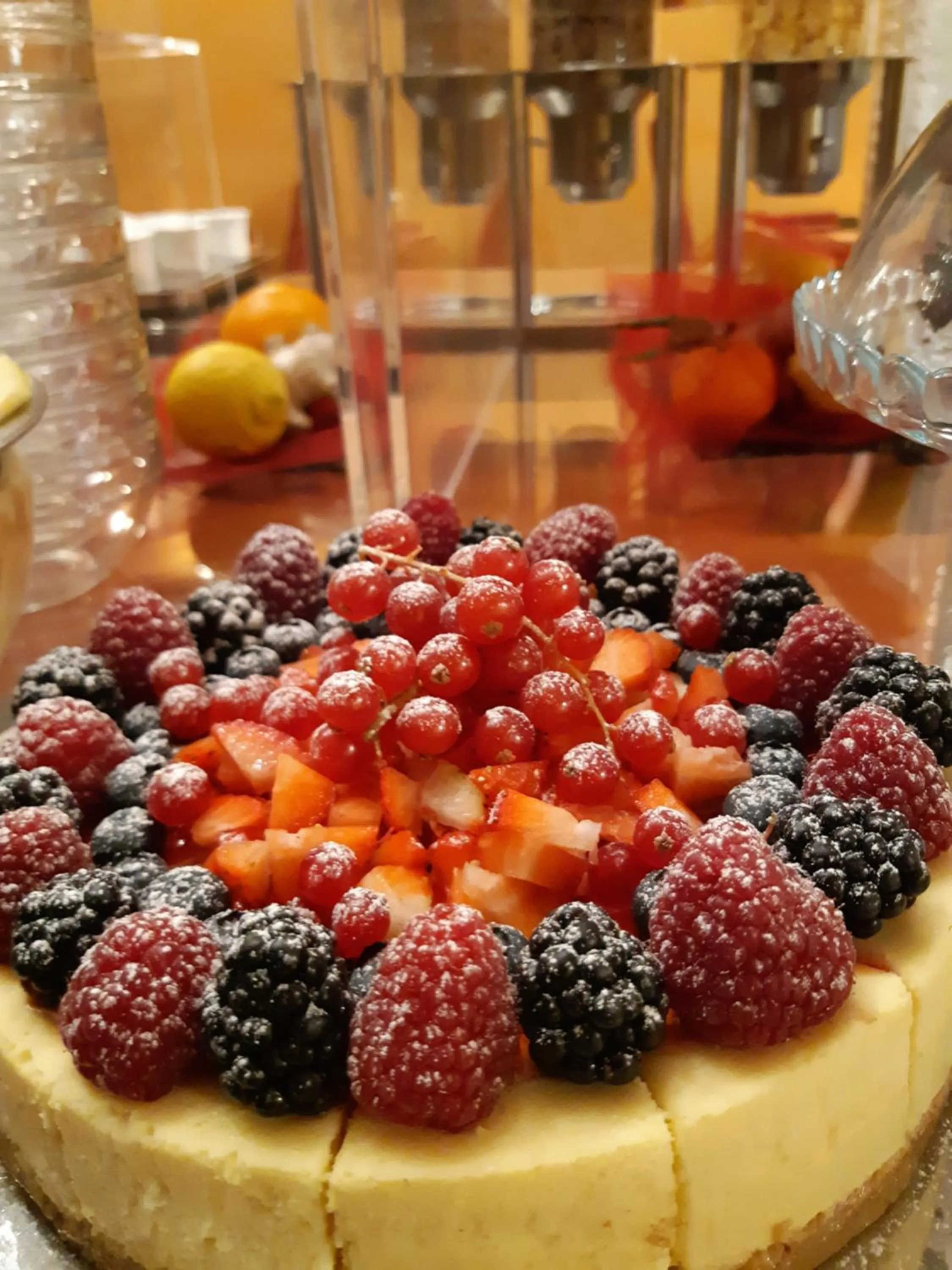 Buffet breakfast in Hotel Residence Montelago