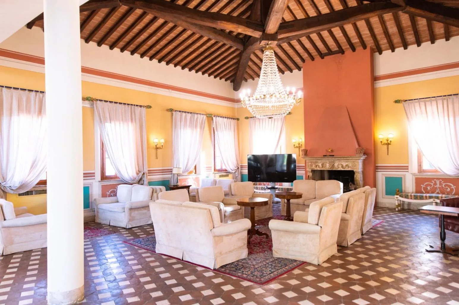 Lobby or reception in Il Piccolo Castello