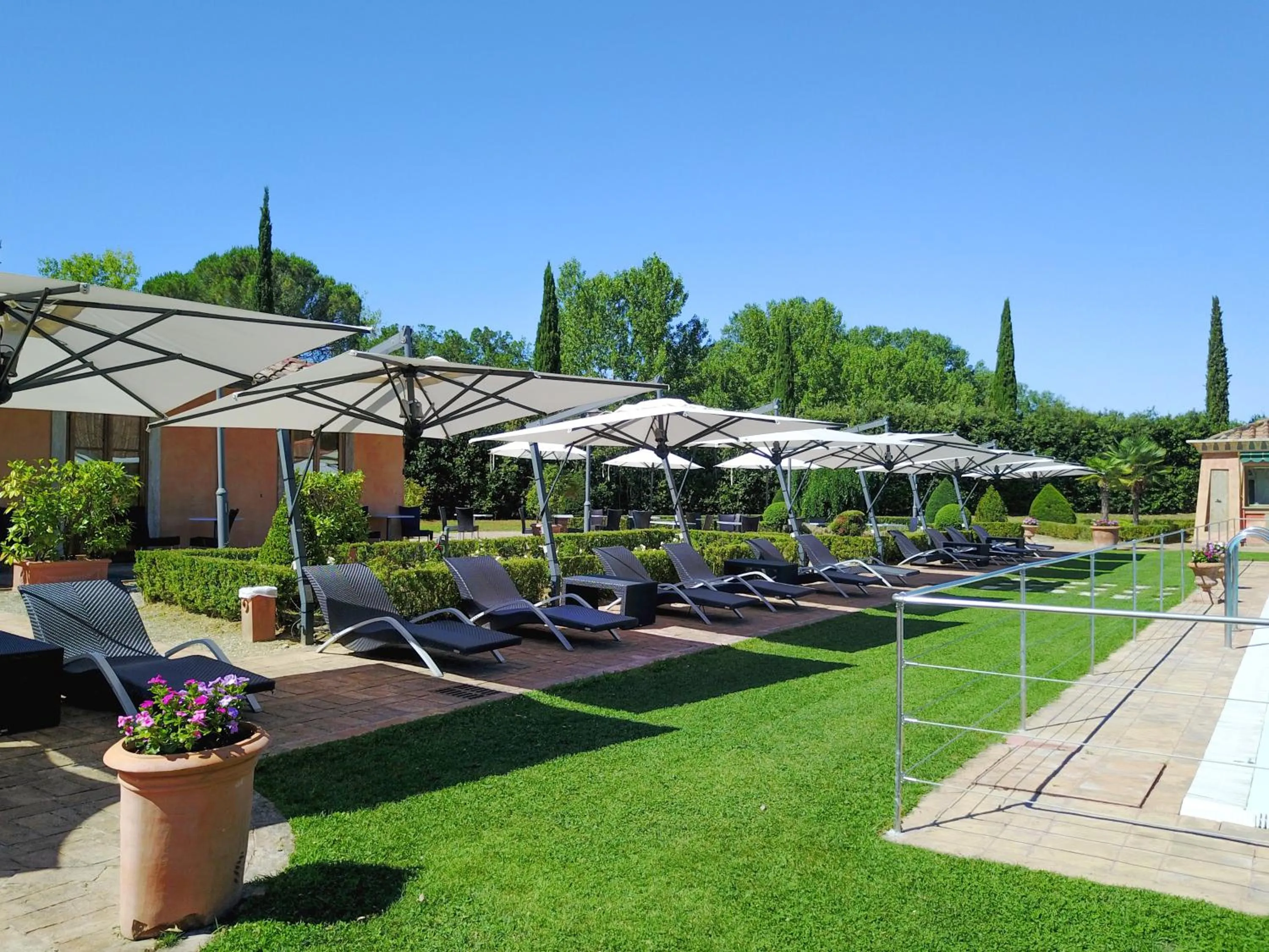 Garden in Il Piccolo Castello