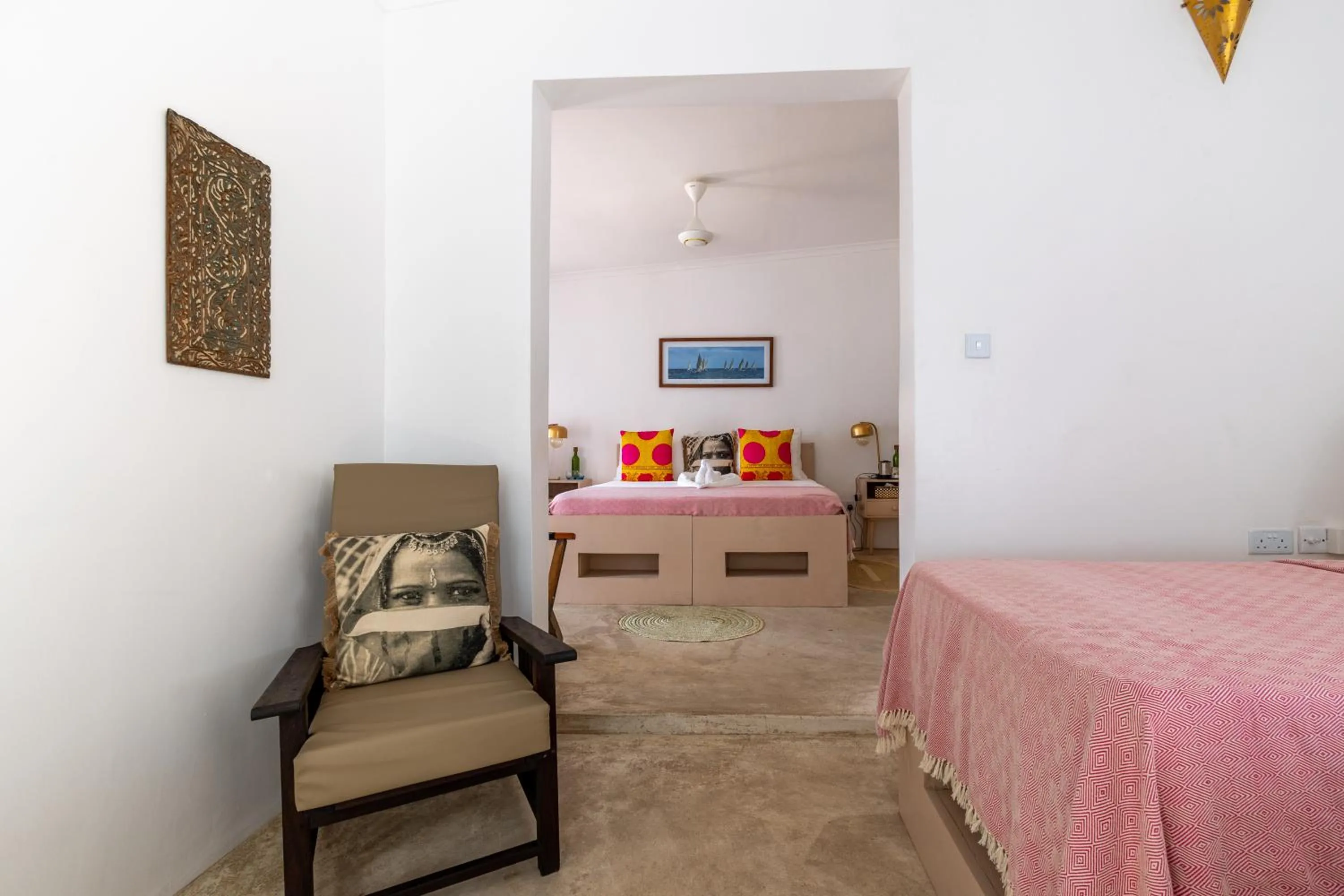 Bed in Sharazad Wonders Boutique