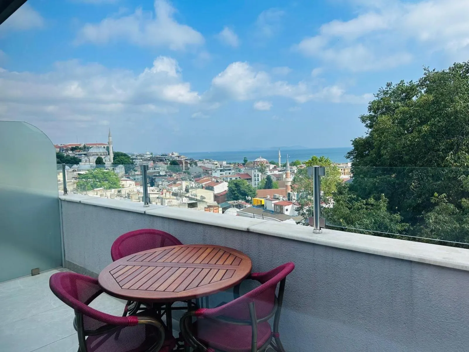 Balcony/Terrace in Grand Yavuz Hotel Sultanahmet