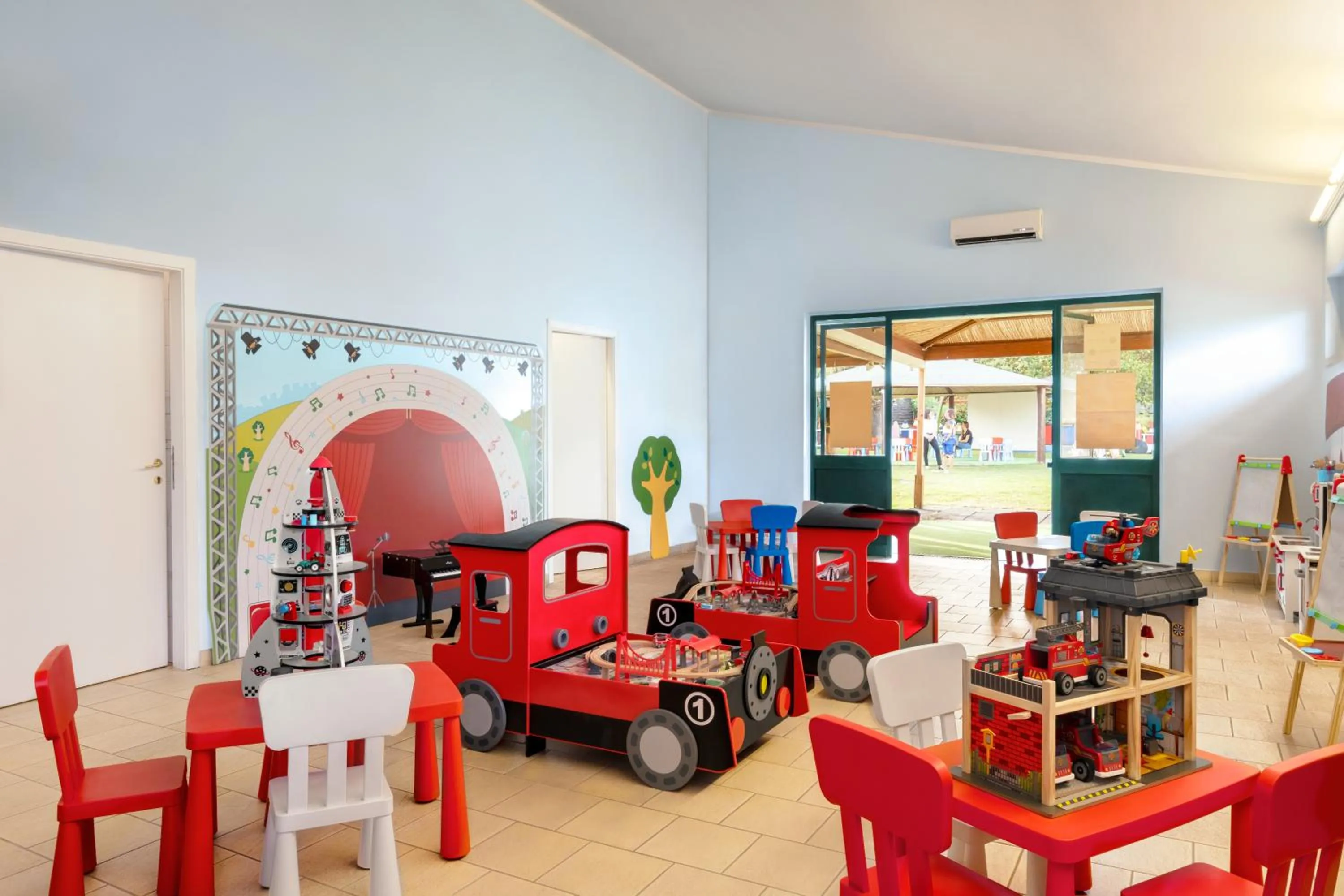 Game Room in UNA Hotels Naxos Beach Sicilia