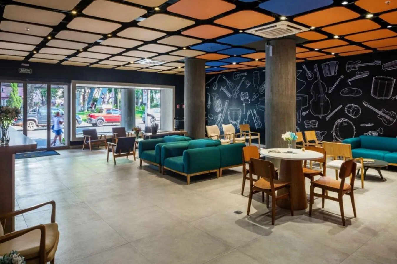 Lobby or reception in Hotel Del Fiol