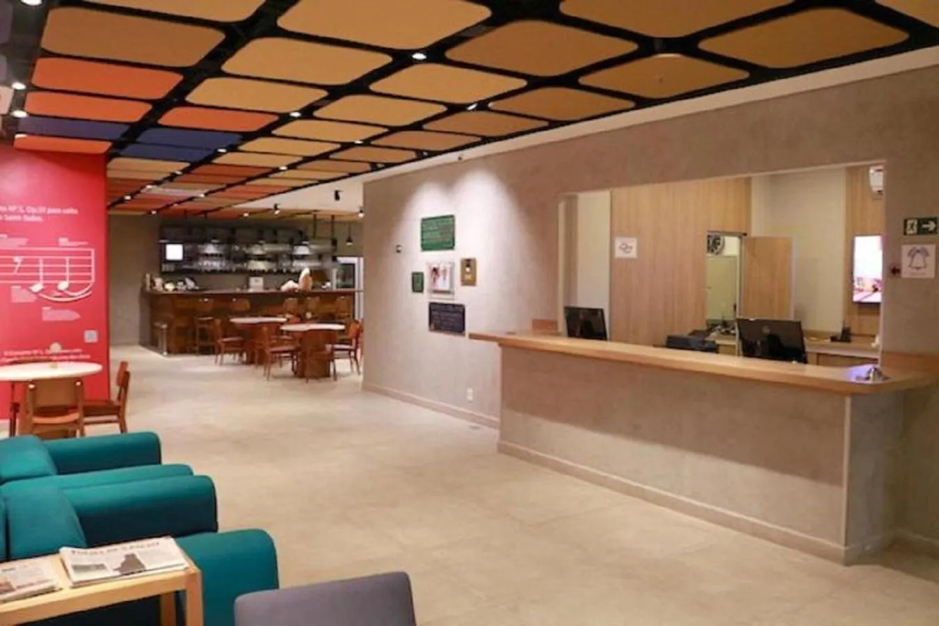 Lobby or reception in Hotel Del Fiol