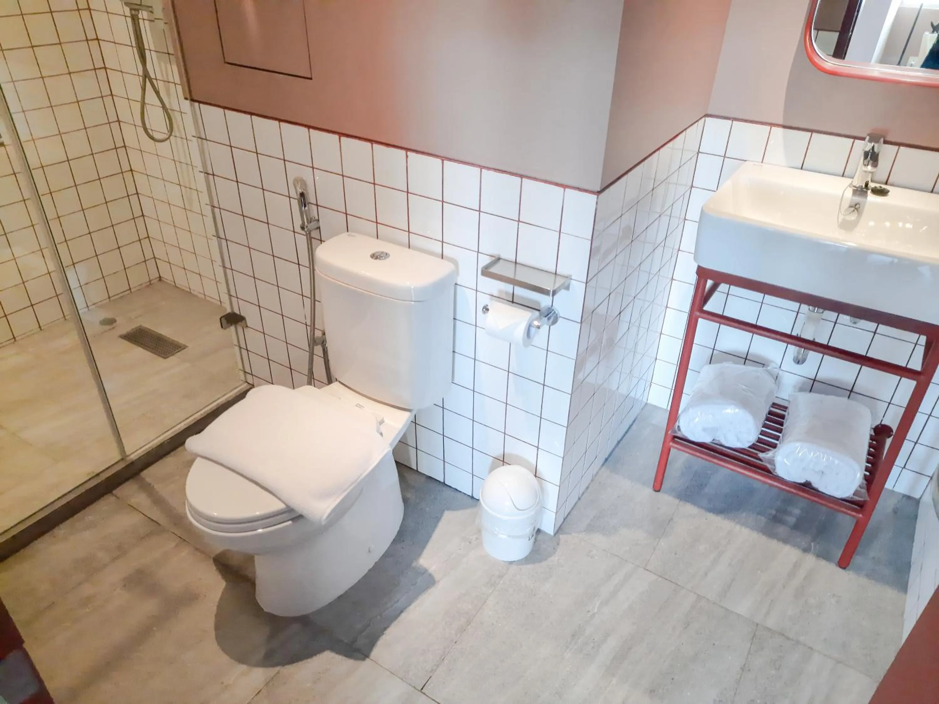 Bathroom in Kotta Hotel Semarang