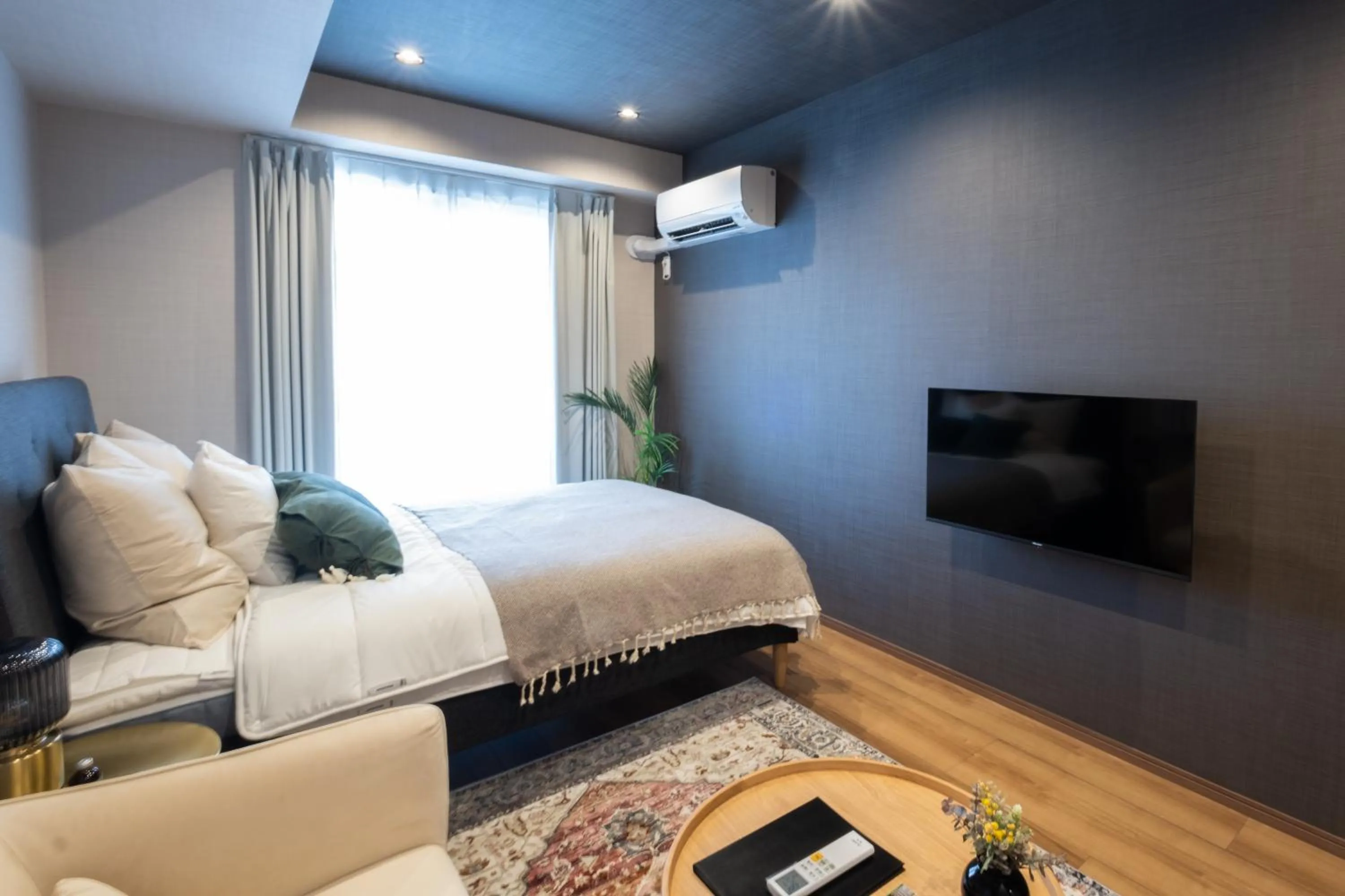 Bed in Ken's Place麻布East