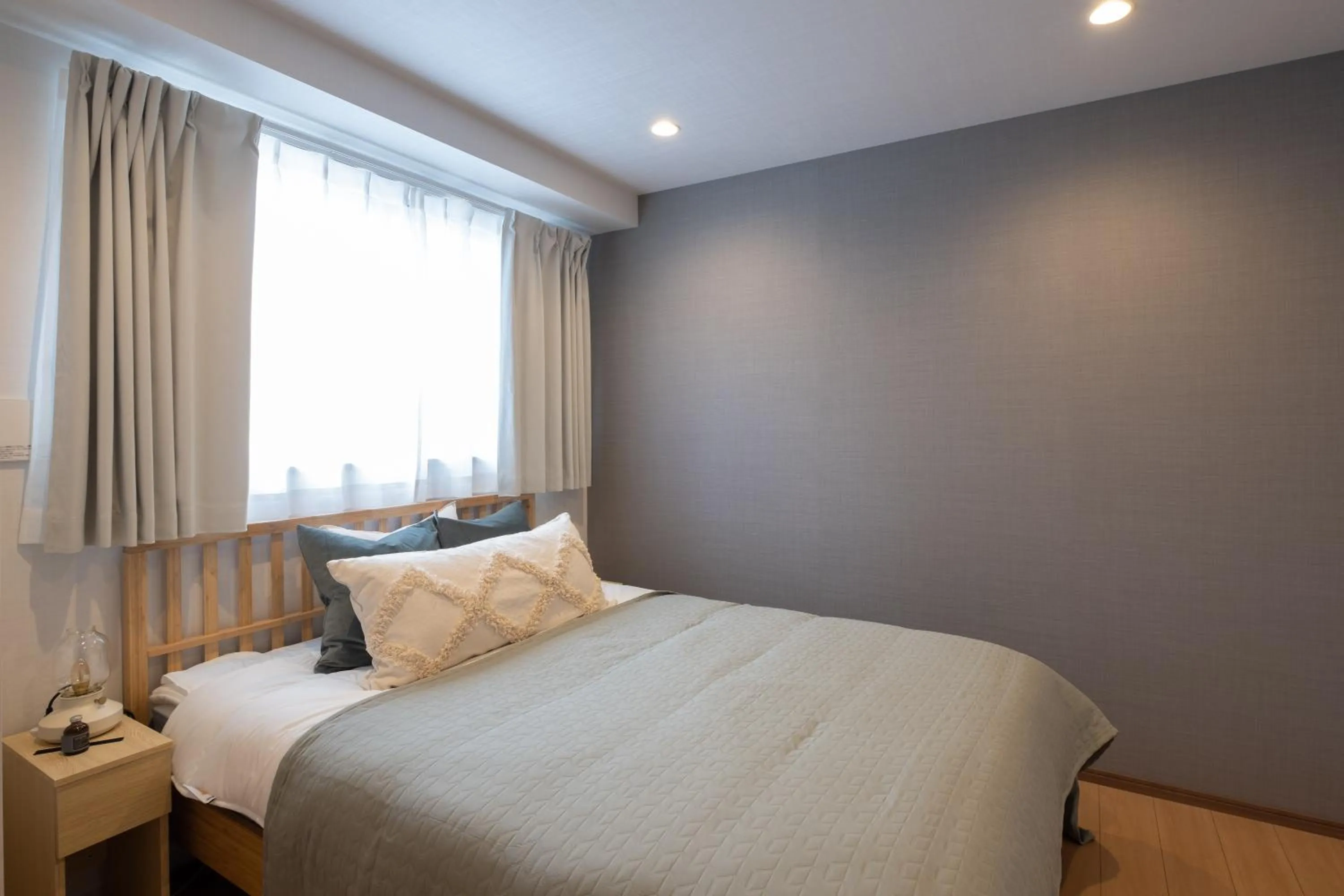 Bed in Ken's Place麻布East