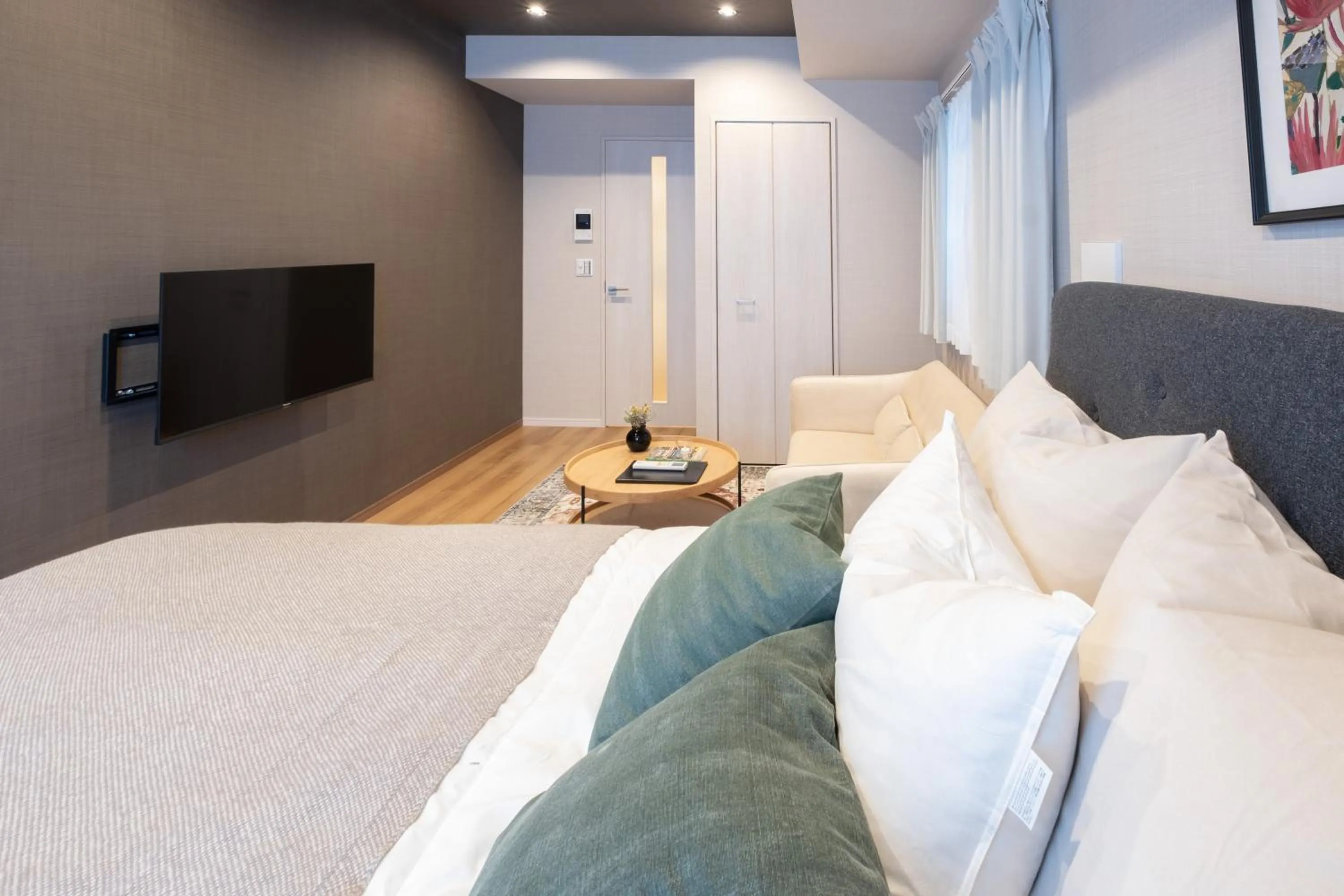 Bed in Ken's Place麻布East