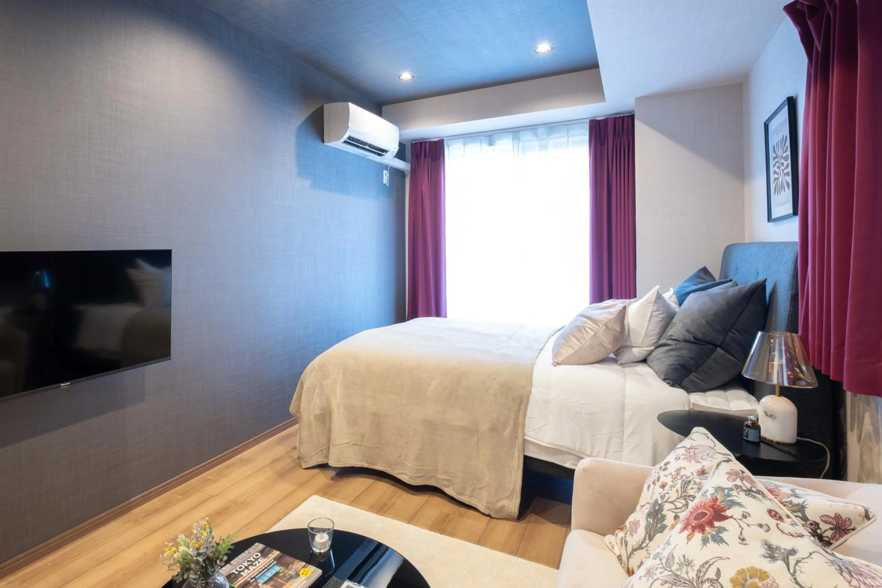 Bed in Ken's Place麻布East
