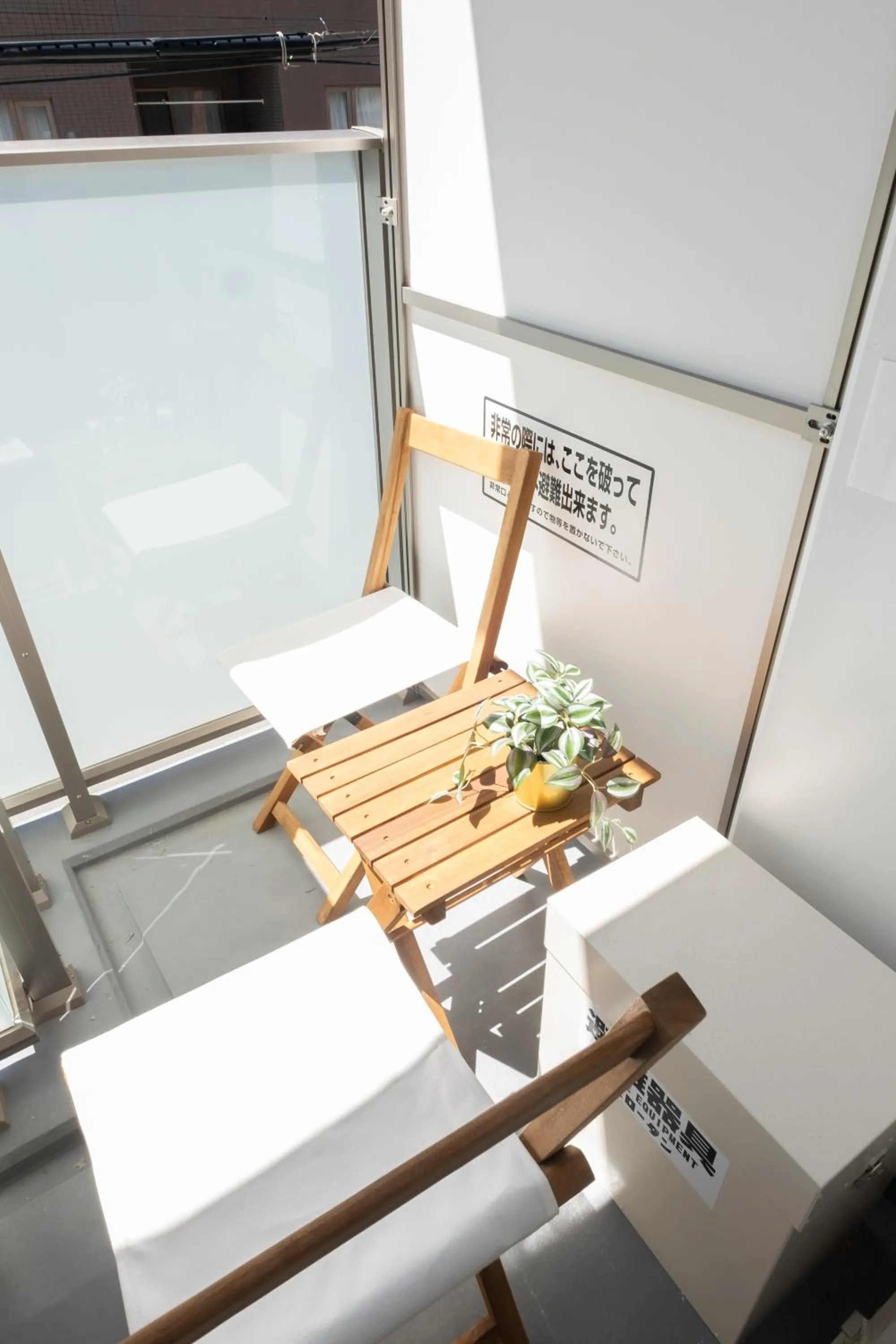 Balcony/Terrace in Ken's Place麻布East