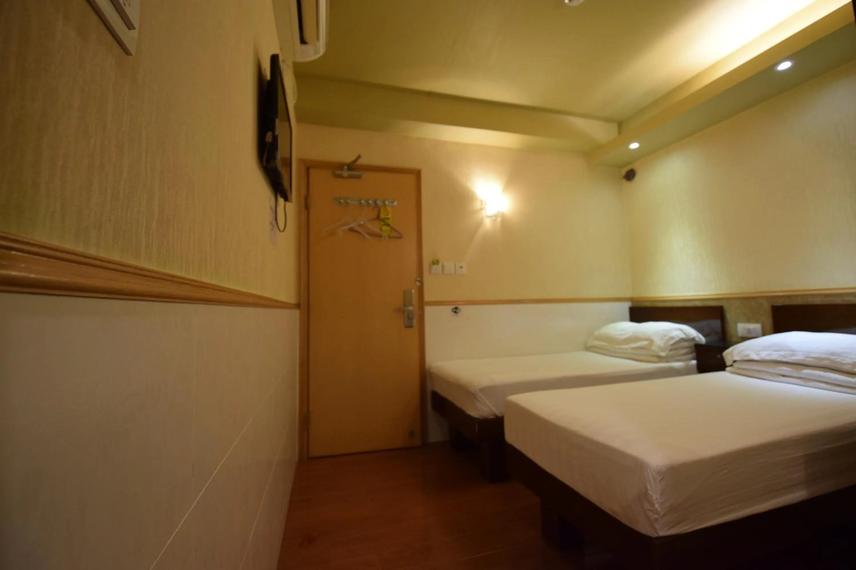 Bed in Wai fan Guest house