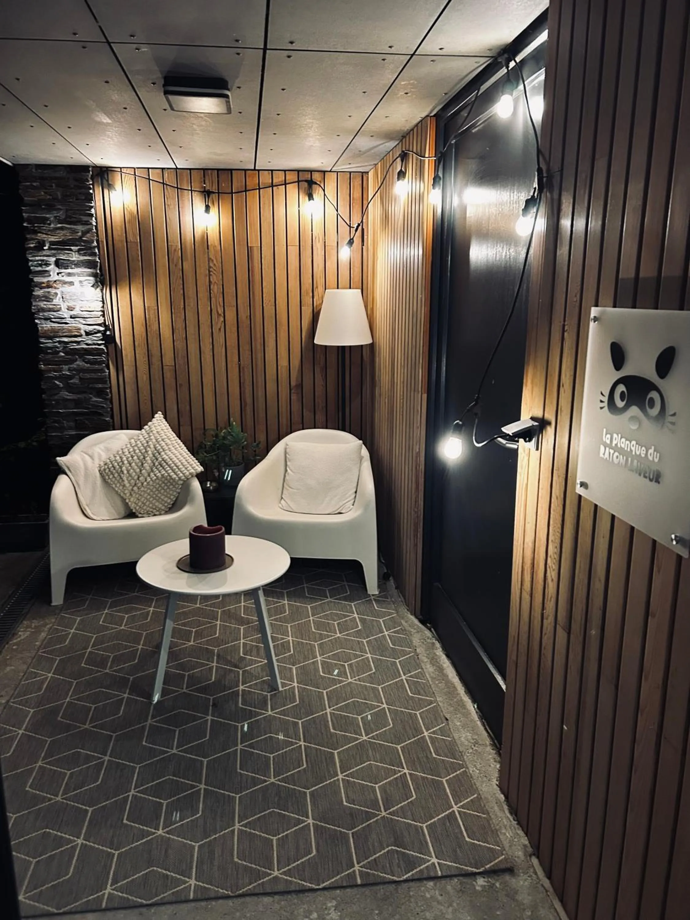 La planque du raton laveur