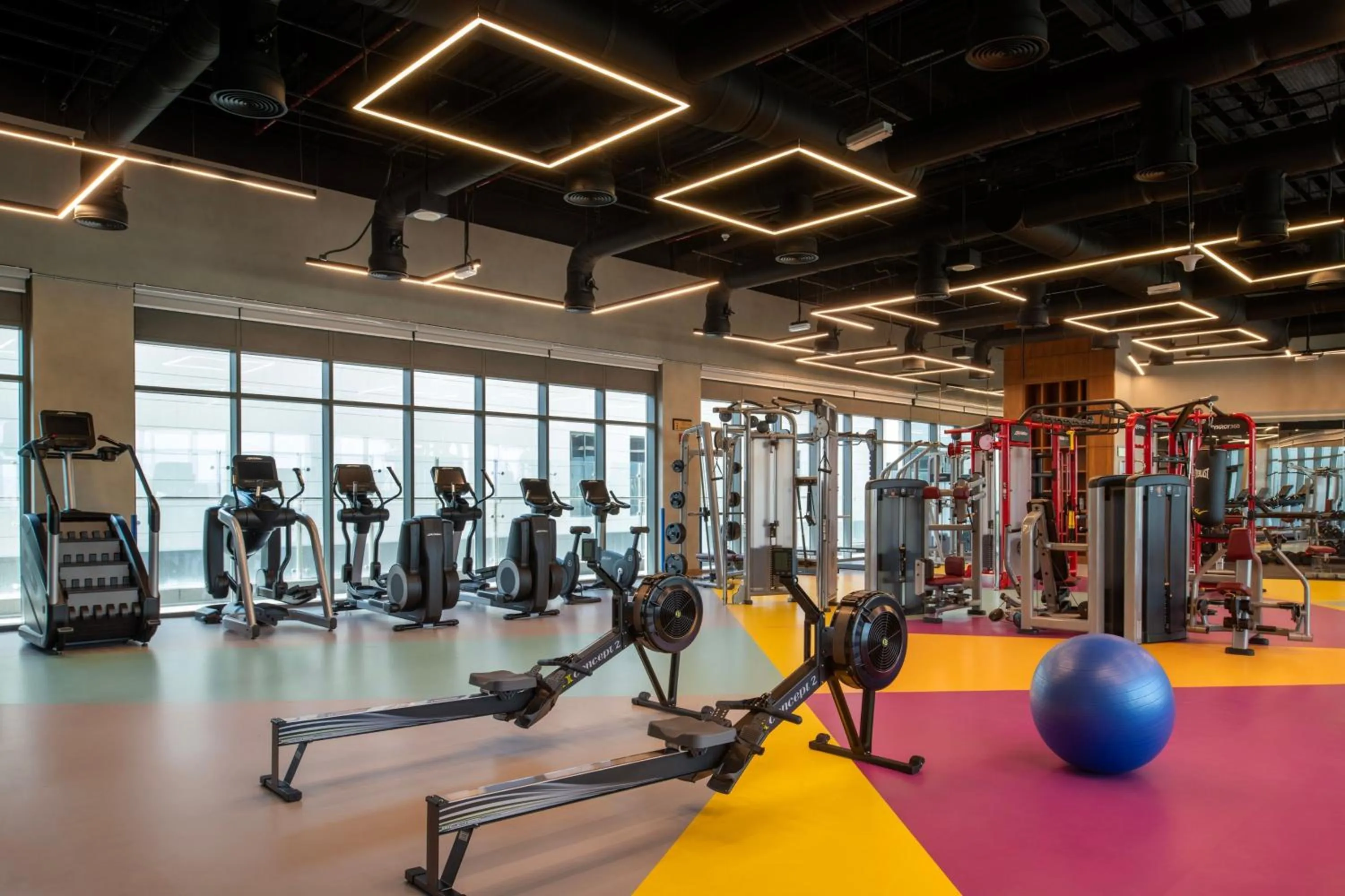 Fitness centre/facilities in Marriott Executive Apartments Doha, Le Mirage City Walk