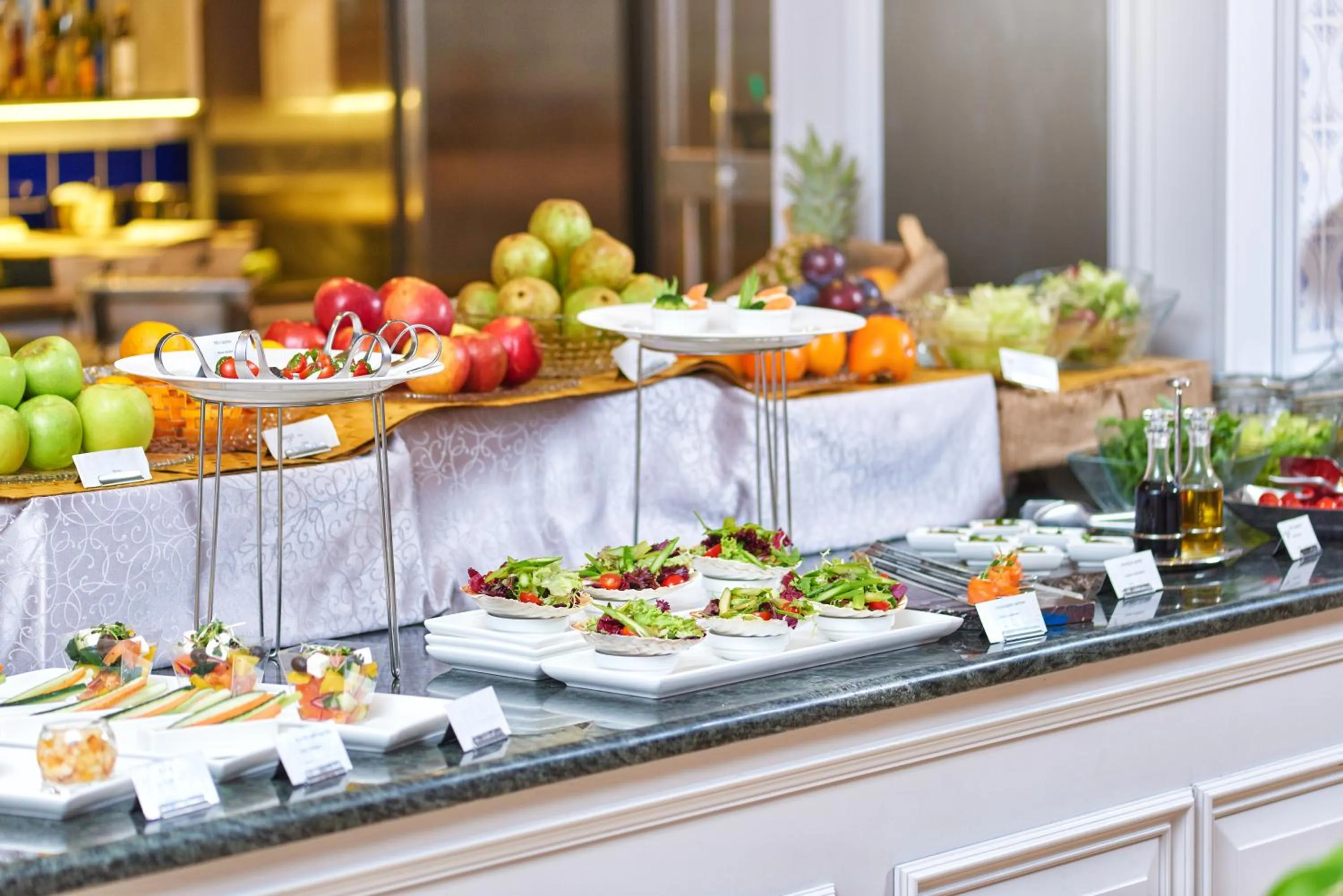 Breakfast in Marriott Executive Apartments Doha, Le Mirage City Walk