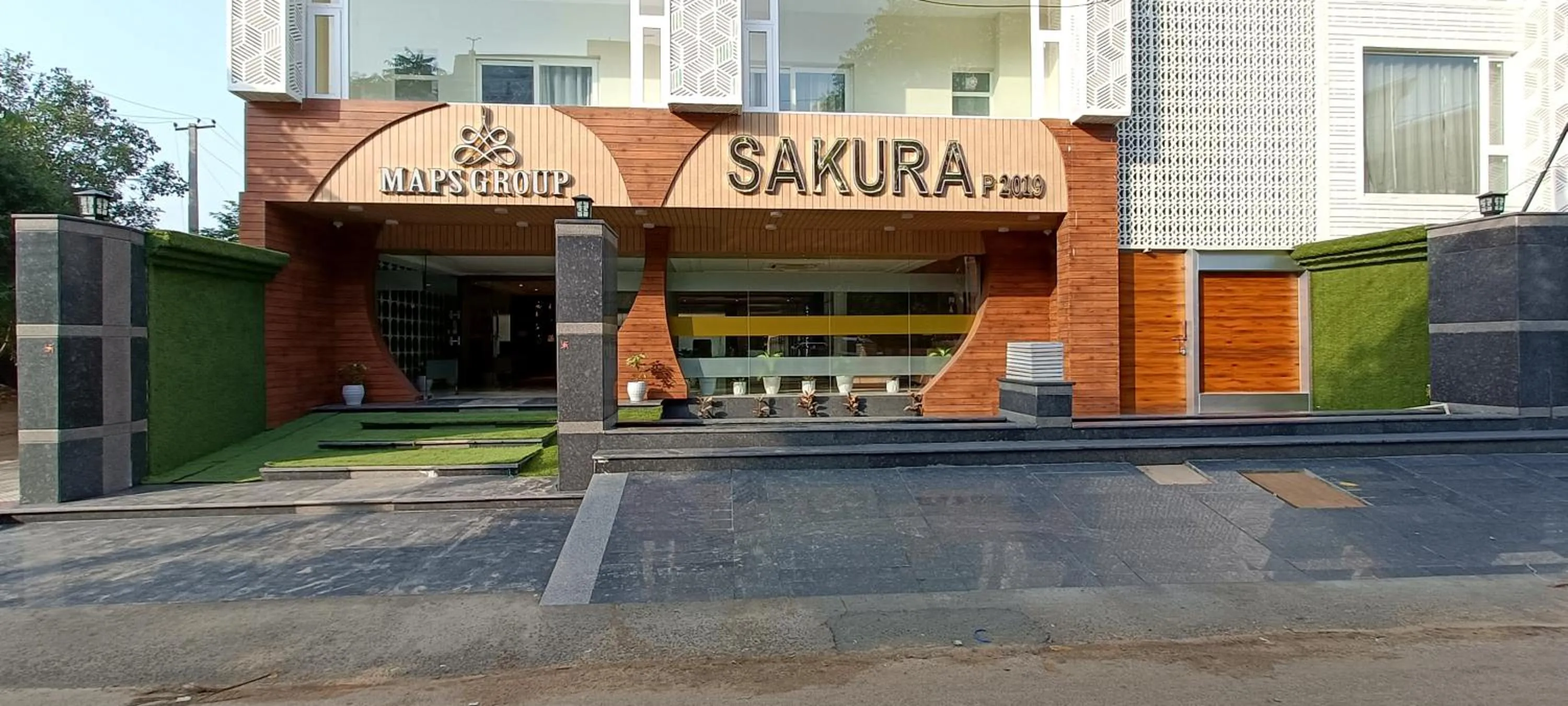 Facade/entrance in Hotel Sakura by Maps